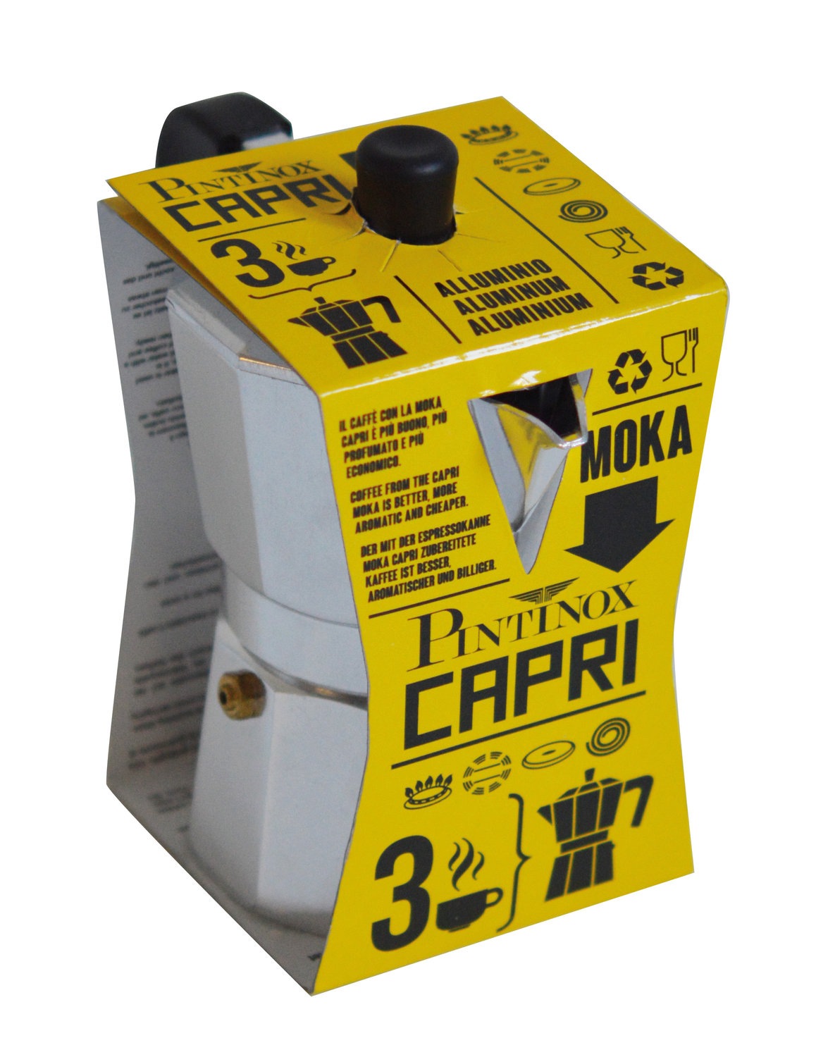 PINTINOX Espressokocher »CAPRI«