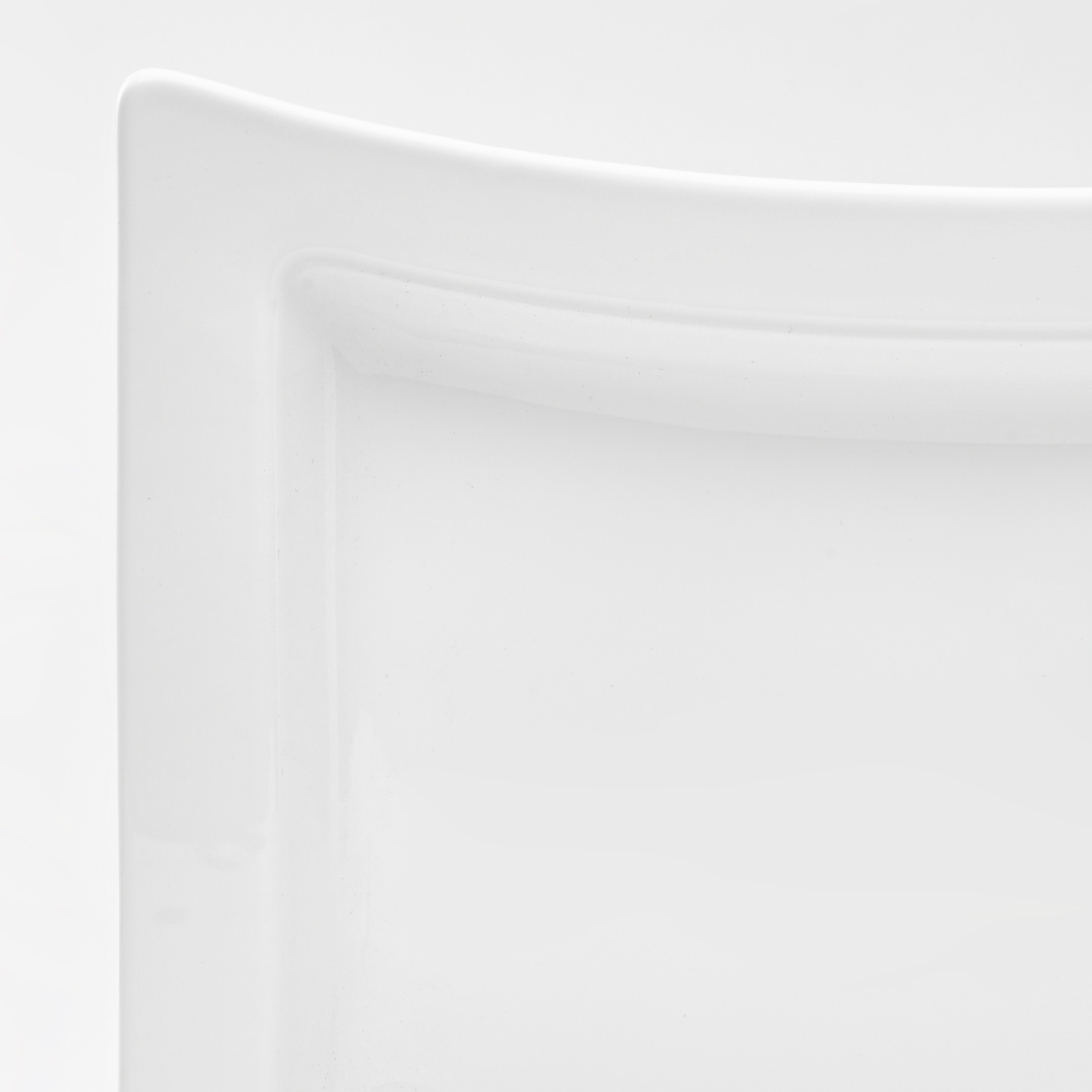 van Well Servierplatte »Platte curved, 27,5 cm, 4 Stück«, (Set, 4 tlg.), spülmaschinen- und mikrowellengeeignet