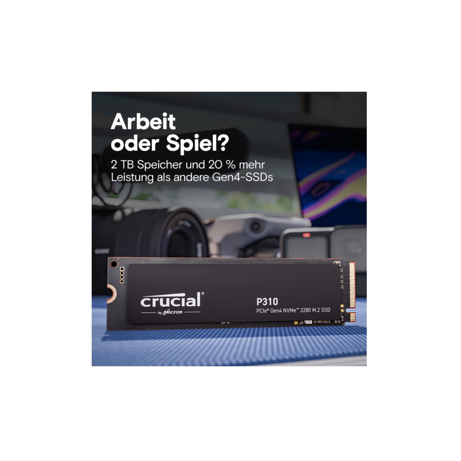 Crucial interne SSD »P310«