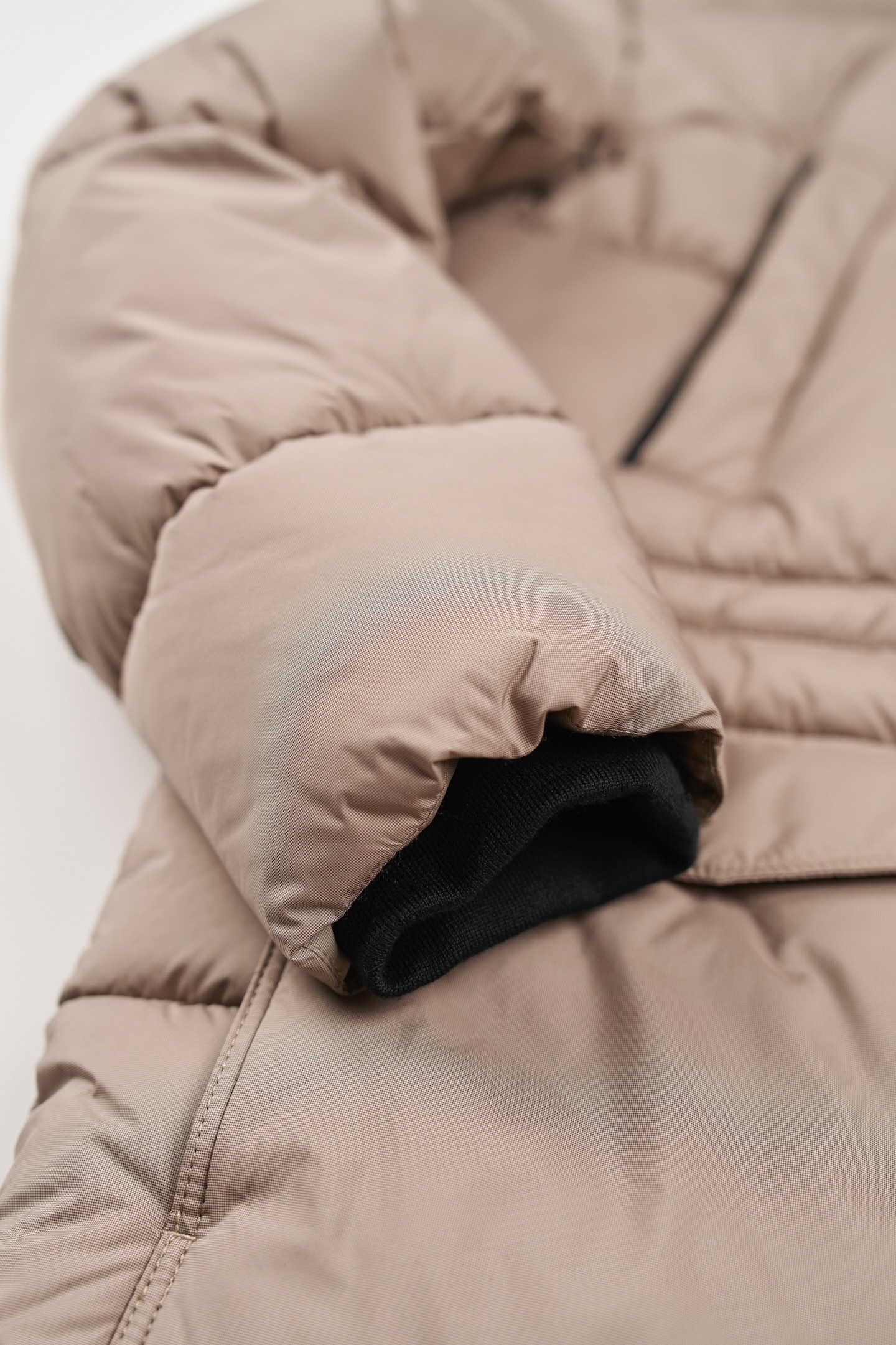 bugatti Langjacke, mit Kapuze, mit Stehkragen