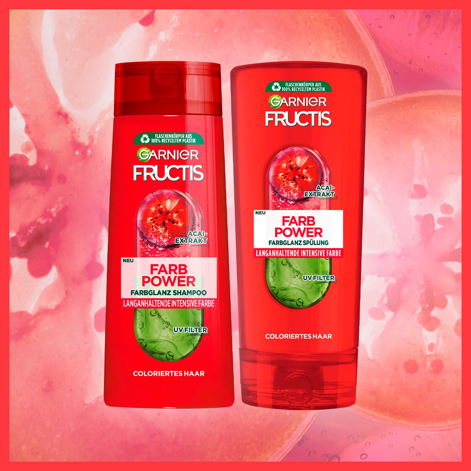 GARNIER Haarspülung »Garnier Fructis Farb Power Spülung«