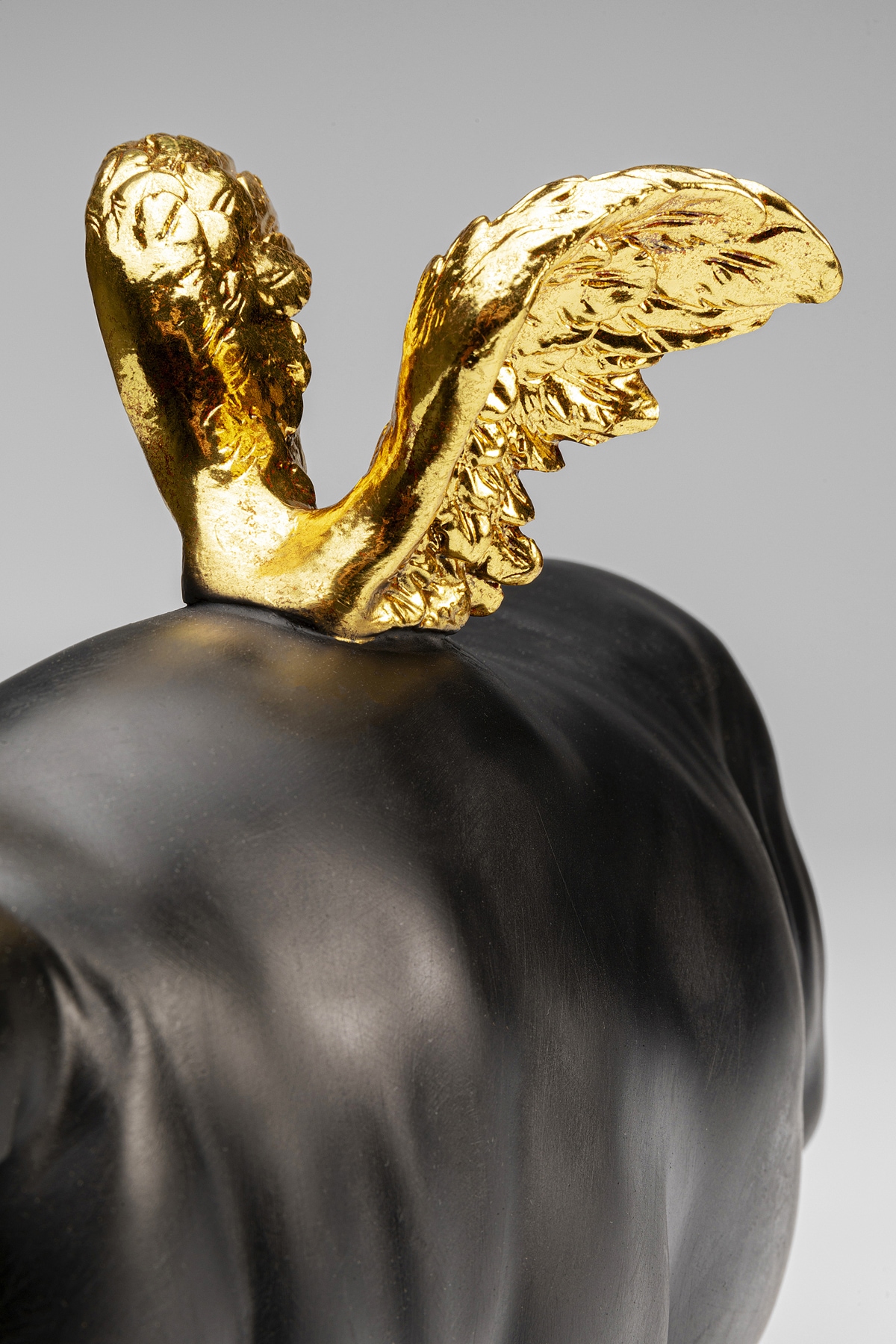 Kare Design Dekofigur »Deko Figur Flying Pig Schwarz 21cm«