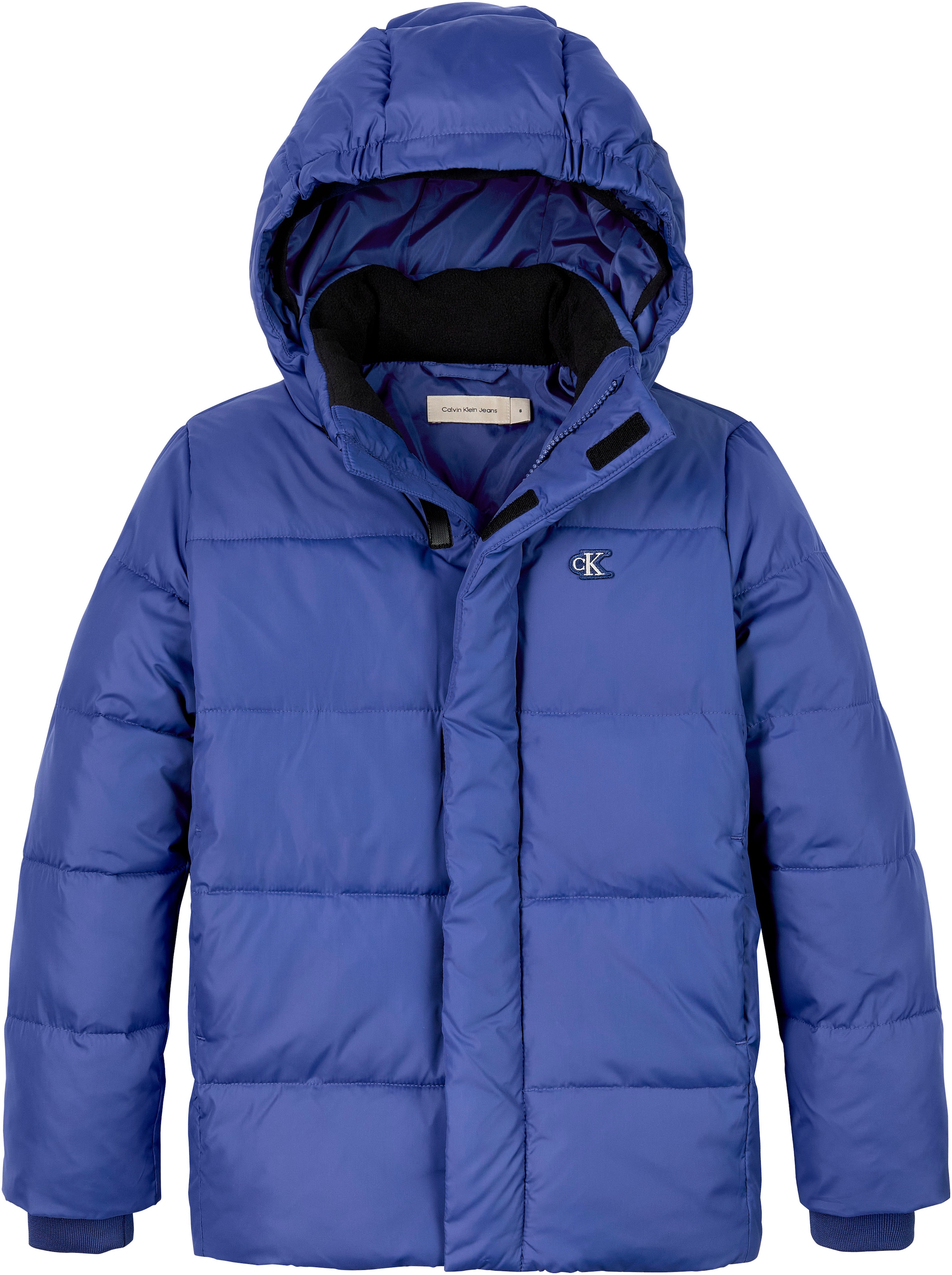 Calvin Klein Jeans Winterjacke »ESSENTIAL PUFFER JACKET«, mit Kapuze, für Kinder bis 16 Jahre und mit Logopatch