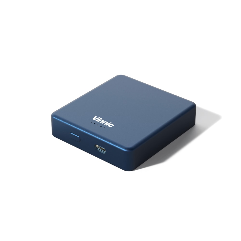 Vinnic Powerbank »MANA Magnetic Wireless Powerbank 8.000mAh«, Vinnic MANA Magnetic Wireless Powerbank 8.000mAh,blue