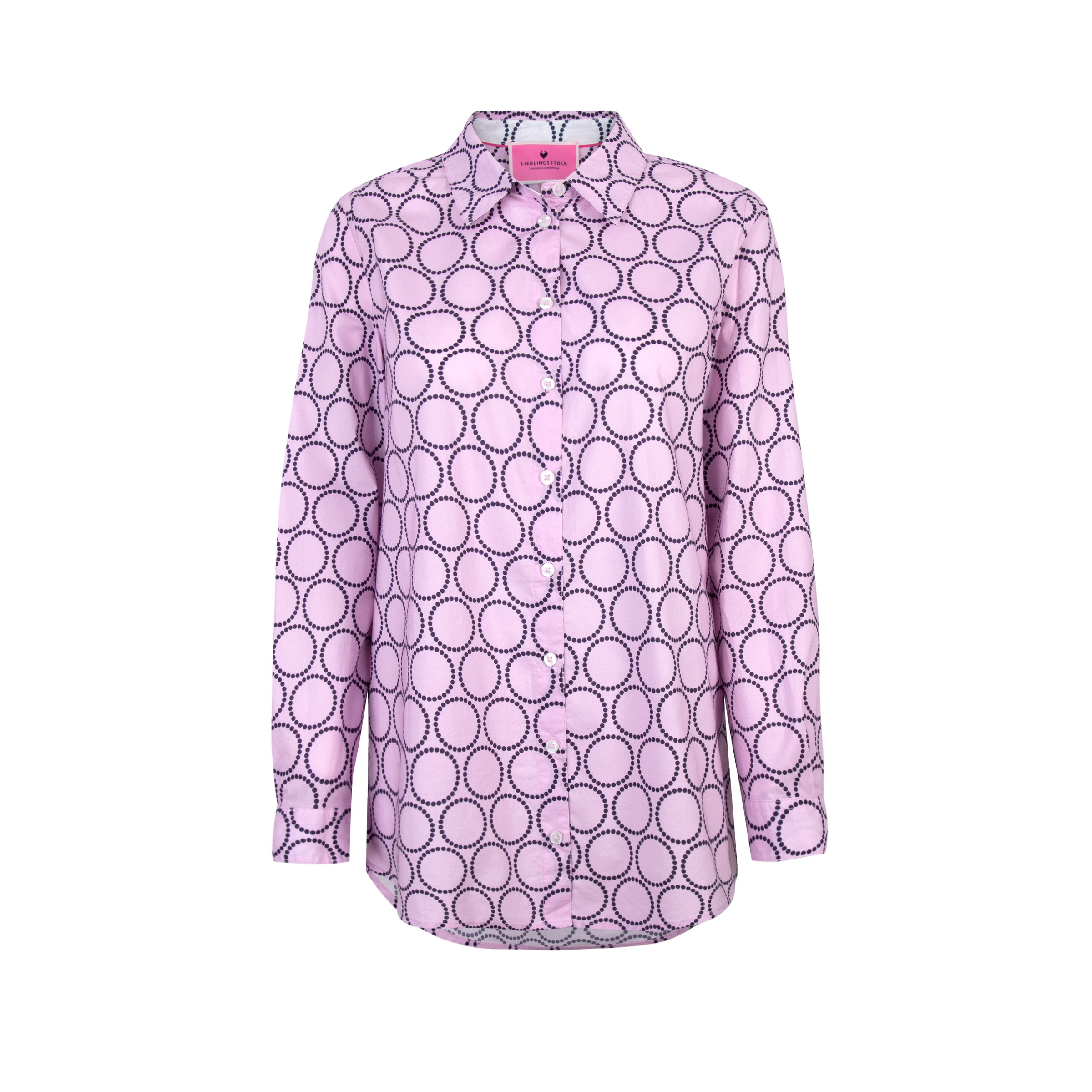 Lieblingsstück Klassische Bluse »OceanL«, aus reiner Baumwolle
