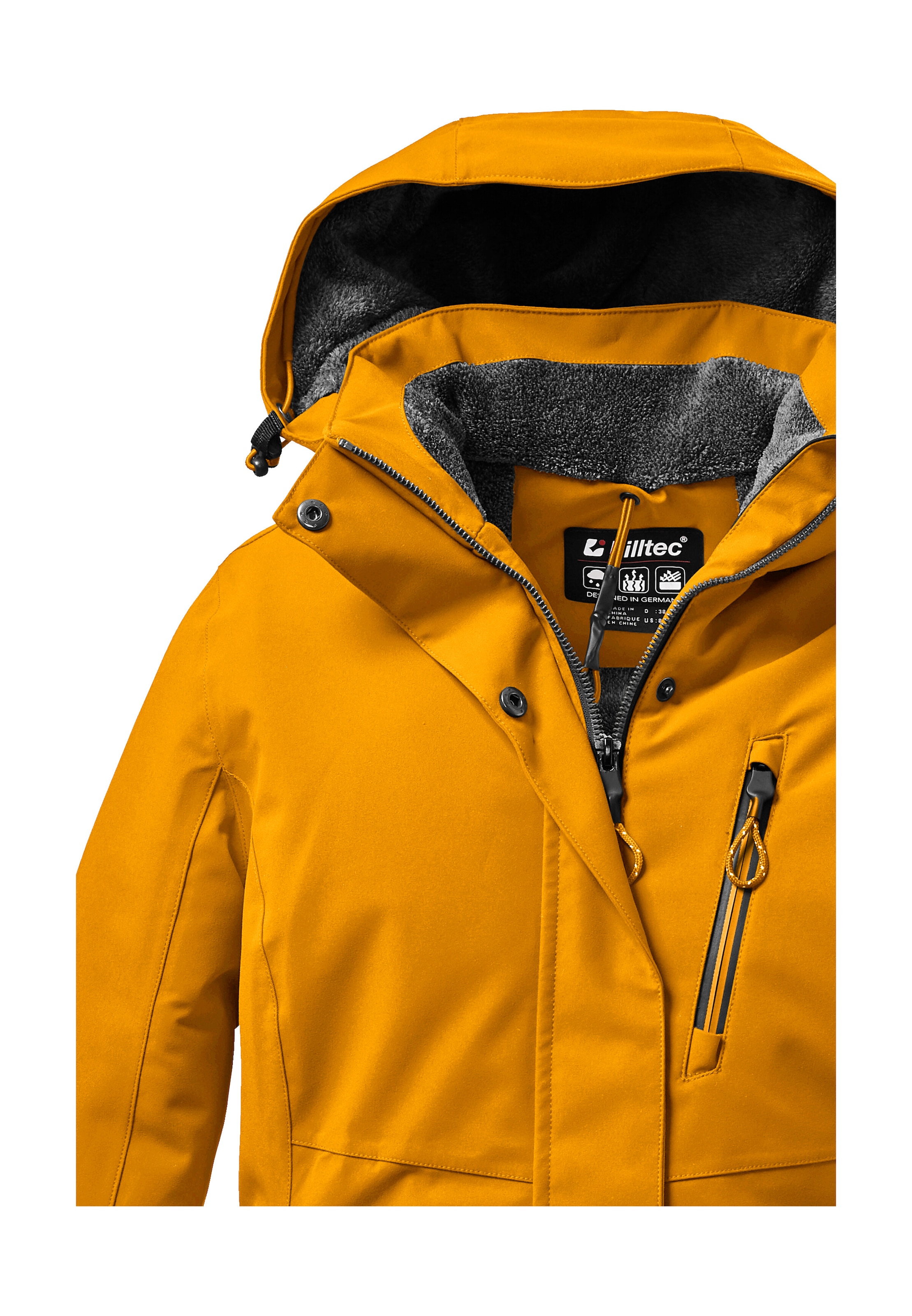 Killtec Outdoorjacke »KOW 140 WMN JCKT«, Wasserdichte Damenjacke, atmungsaktiv, abnehmbare Kapuze