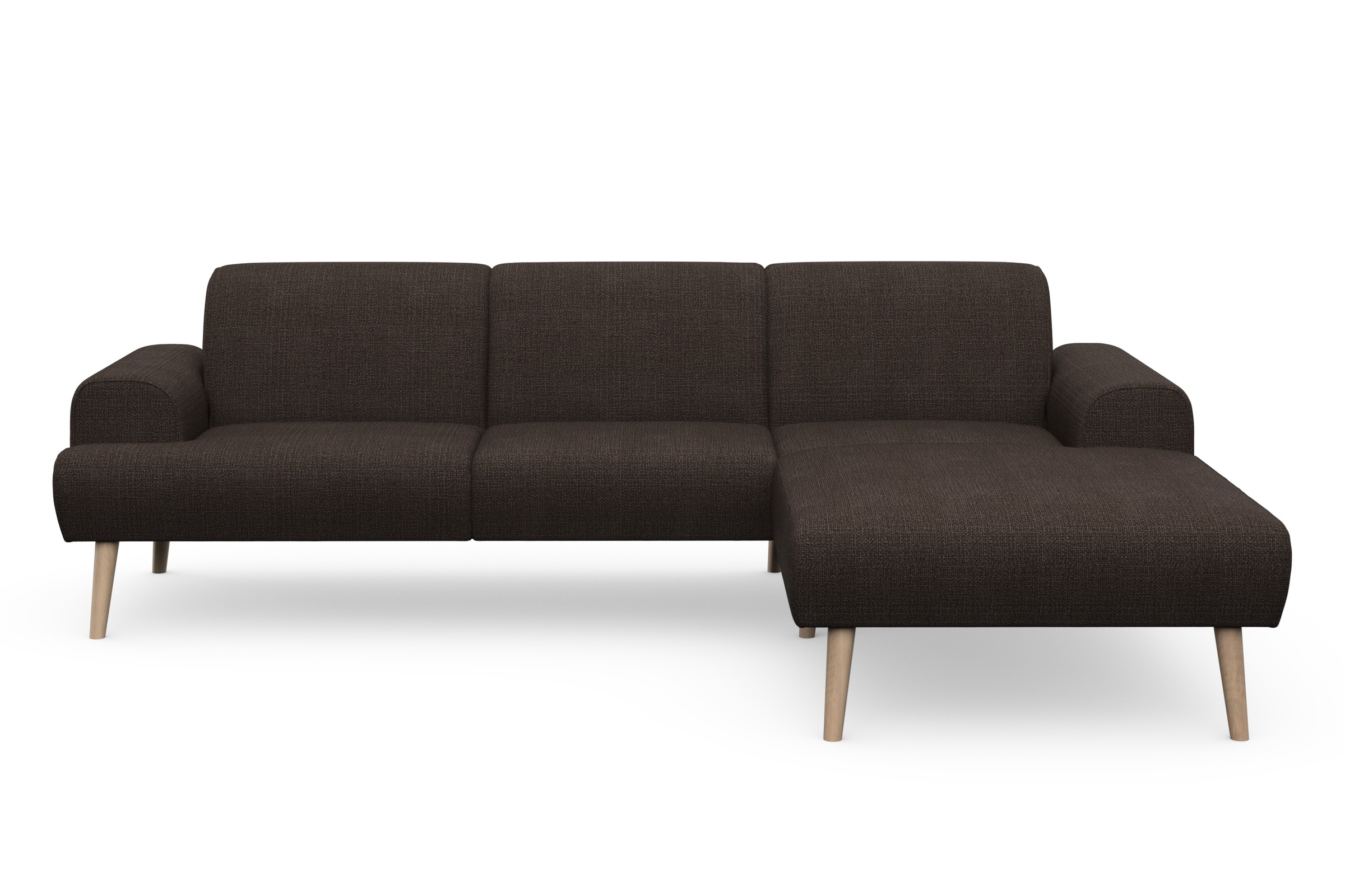 andas Ecksofa »Swift Scandic Design, Federkern für hohen Sitzkomfort, L-For günstig online kaufen