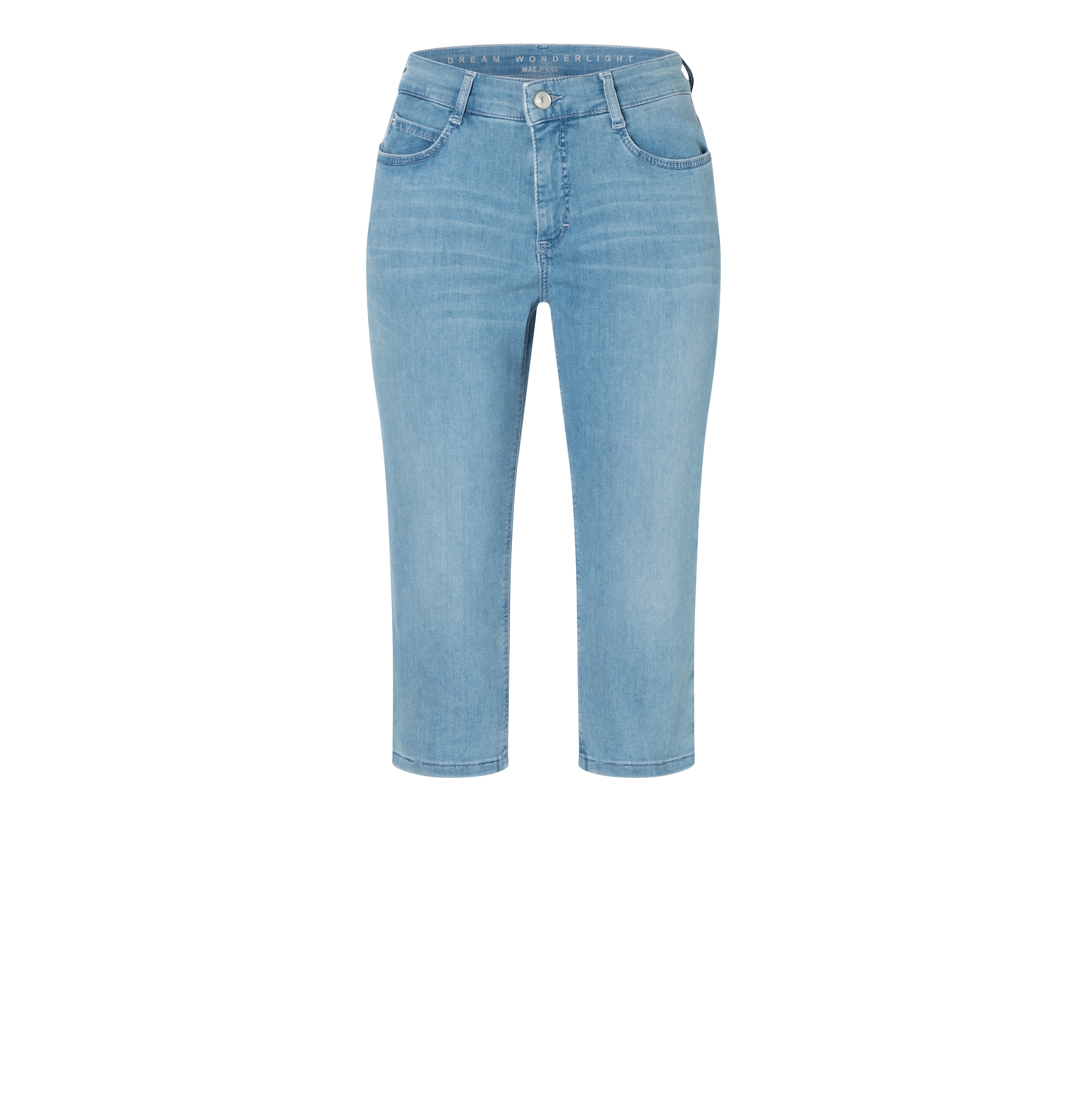 MAC Caprijeans »Dream-Sum« Bequemer Sitz mit krempelbarem Saum