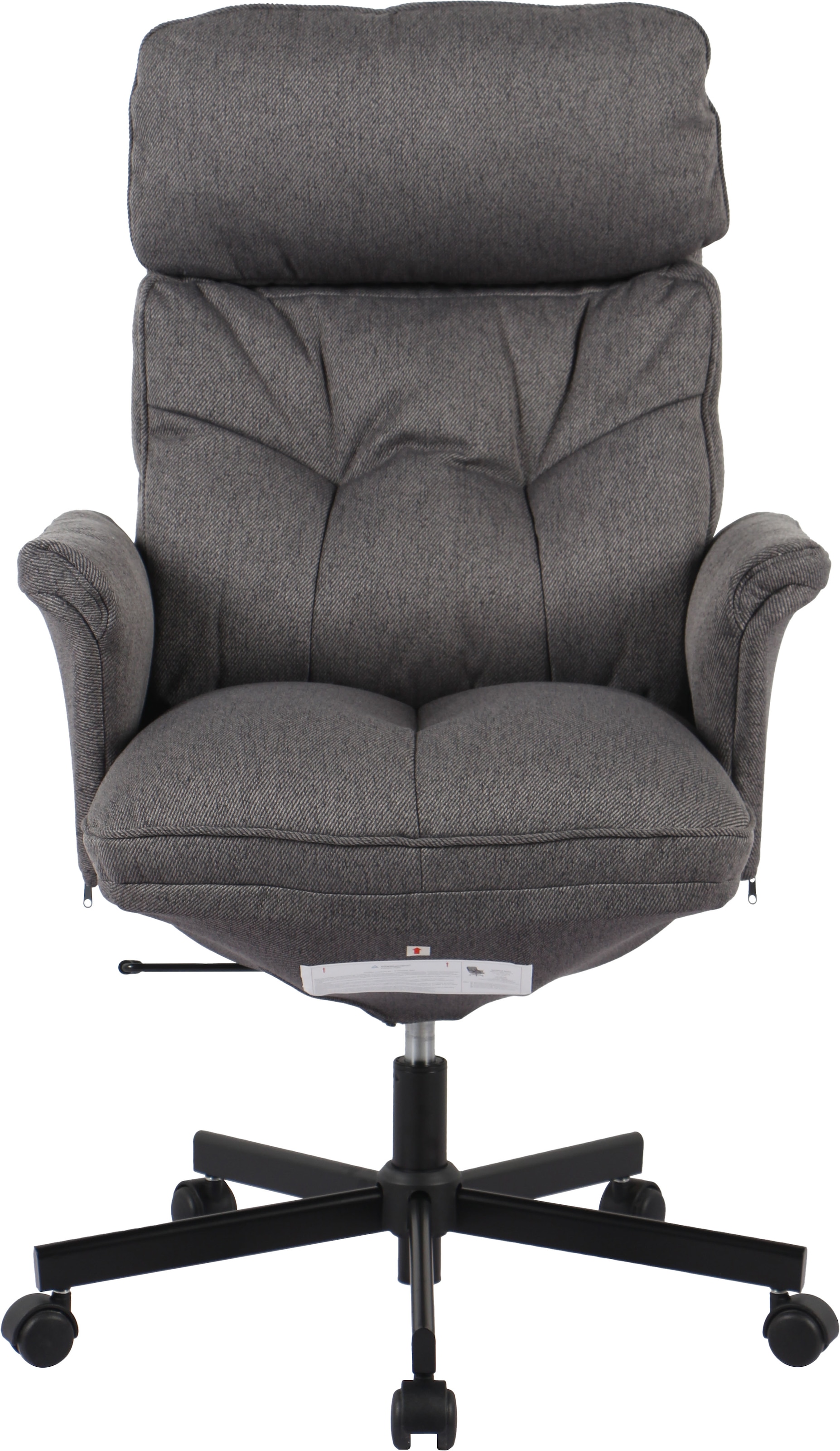 OTTO home Chefsessel »Emmelie« () komfortable Polsterung, ergonomisch geformte Armlehnen