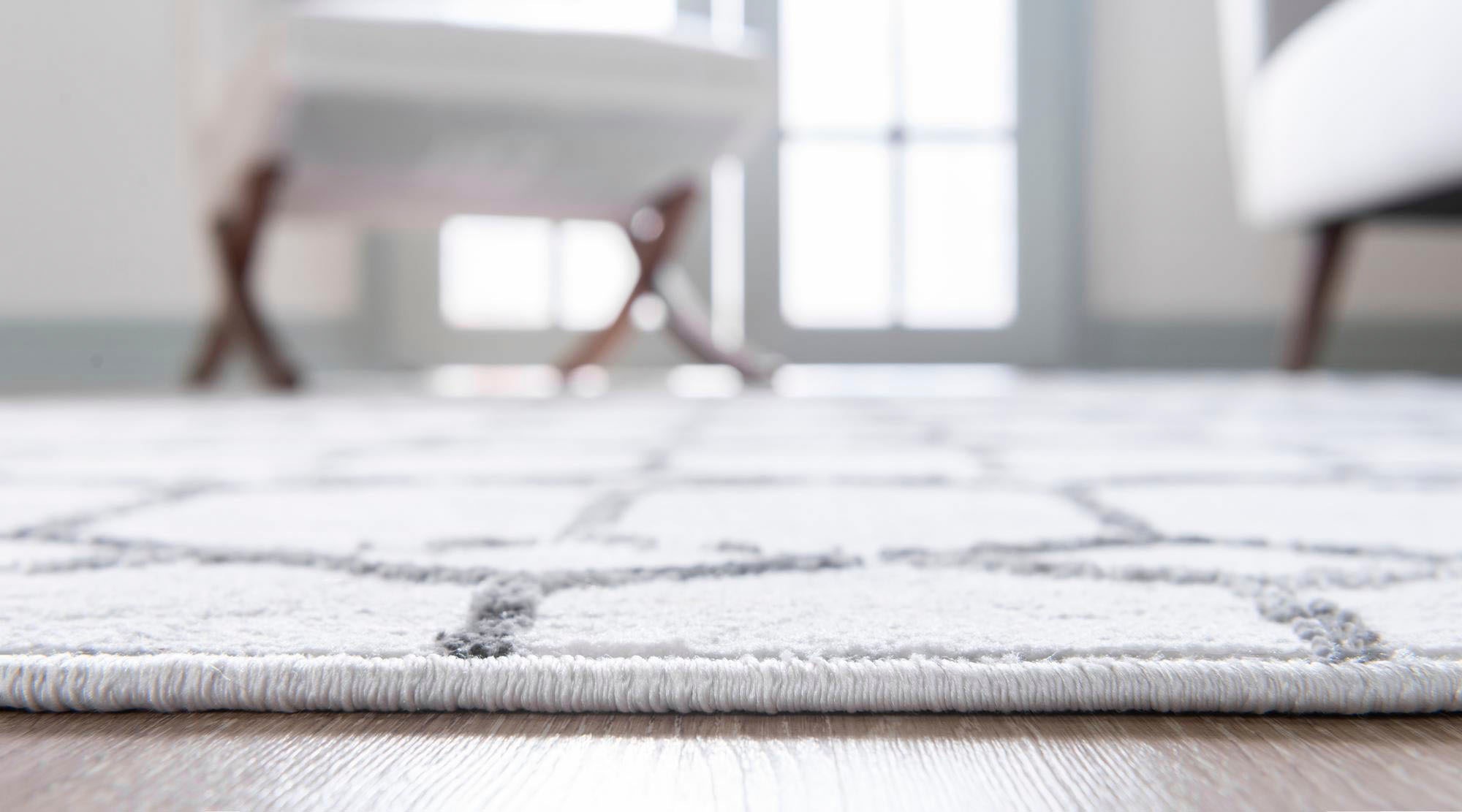 Myflair Möbel & Accessoires Teppich »Titan Trellis, LAGERRÄUMUNG!«, rechteckig, 13 mm Höhe, Kurzflor, gewebt, modernes geometrisches Design
