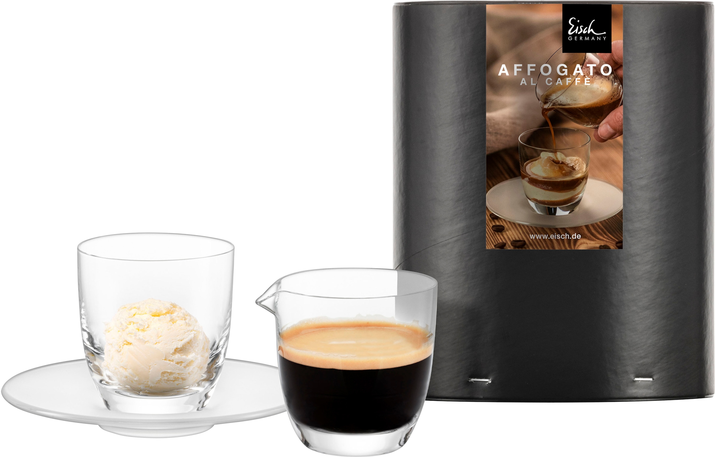 Eisch Germany Espressoglas »Affogato al caffè Glas 109/5 mit Kännchen«, (Se günstig online kaufen