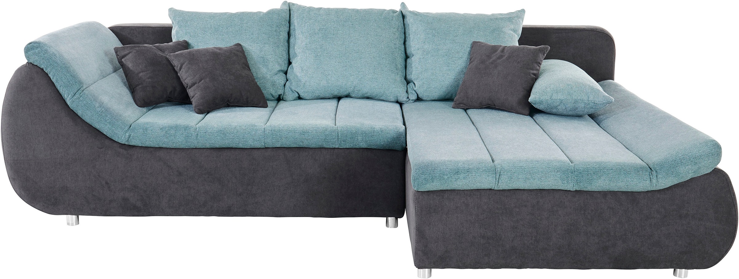 INOSIGN Ecksofa »Imola, elegant und modern, aktuelle Steppung im Sitz, bequ günstig online kaufen