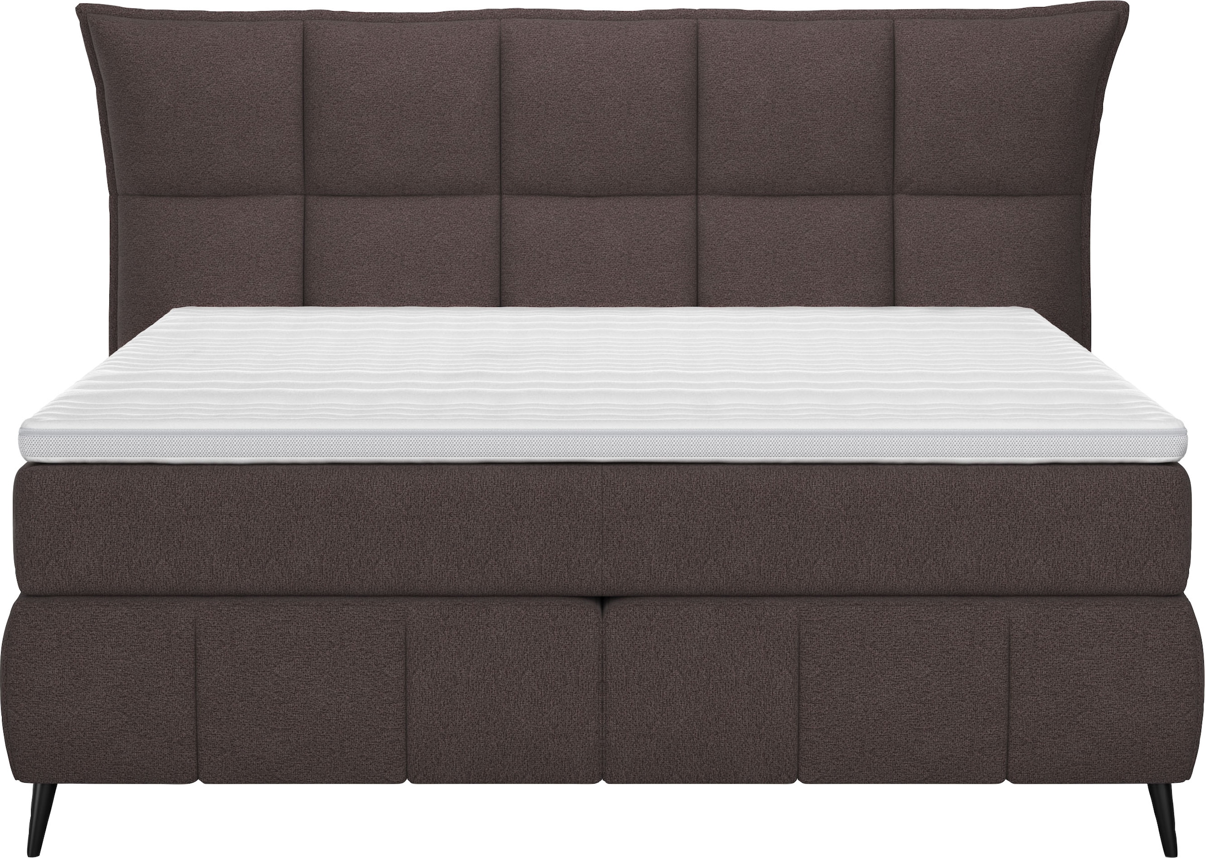 COTTA Boxspringbett »Sarah«, inkl. Topper, 2 Matratzenkerne, Härtegrade H2, H3 oder H4