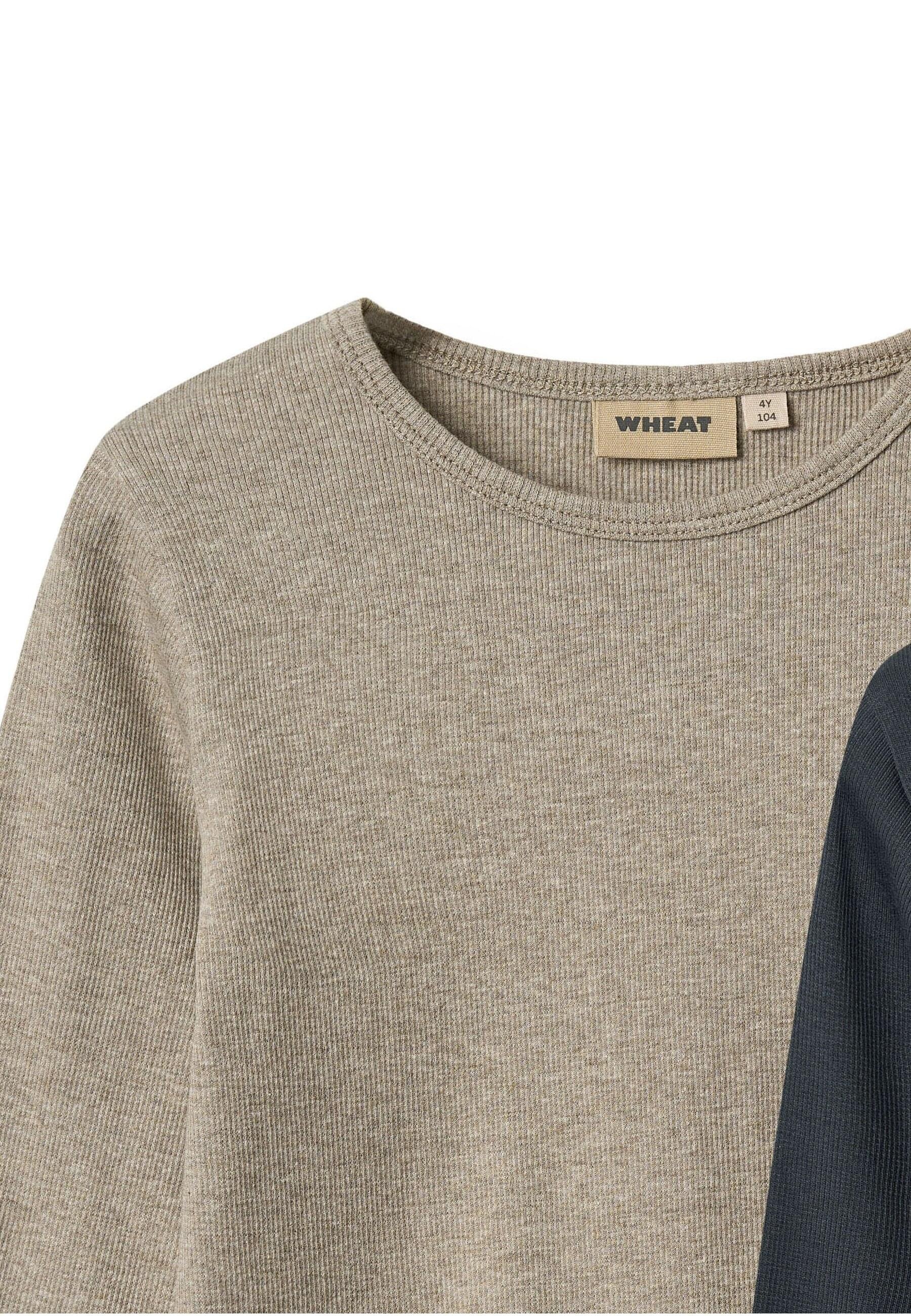 WHEAT Longsleeve »WHEAT 2 Rib T-shirt L/S Stig«