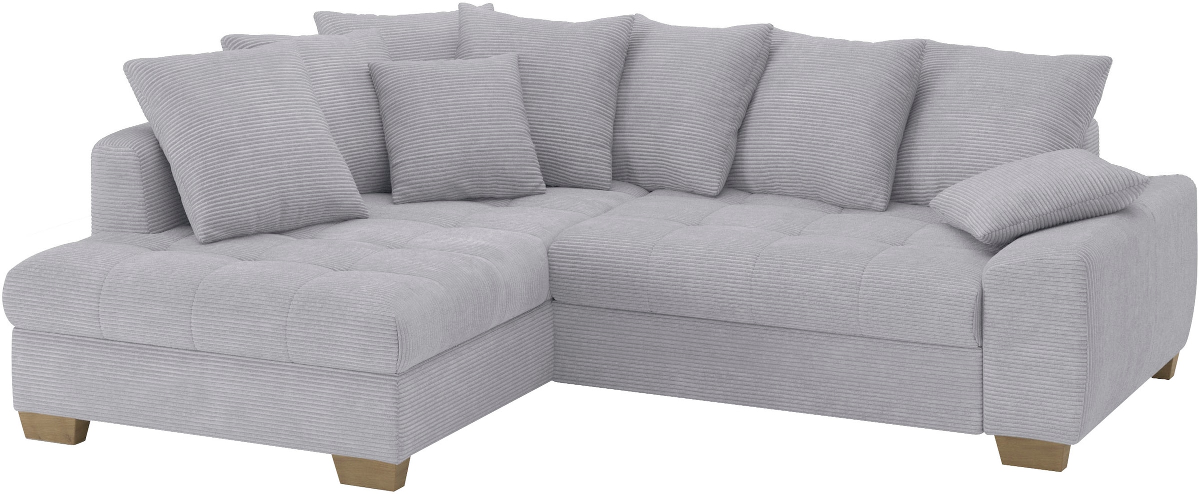 Mr. Couch Ecksofa »Nikita II, L-Form«, Wahlweise mit Bettfunktion, Bettkast günstig online kaufen