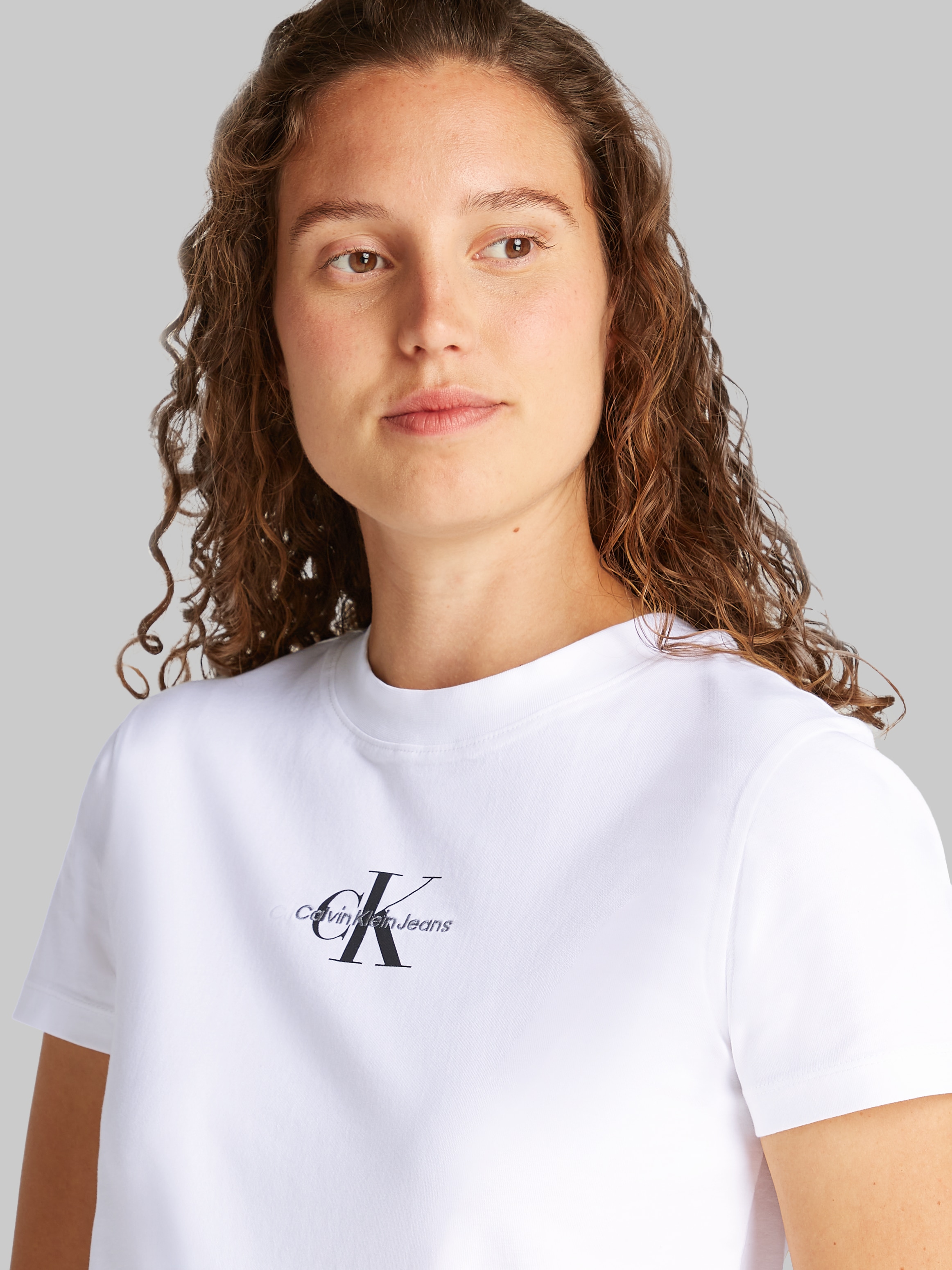 Calvin Klein Jeans T-Shirt »MONOLOGO BABY TEE«, mit Logo