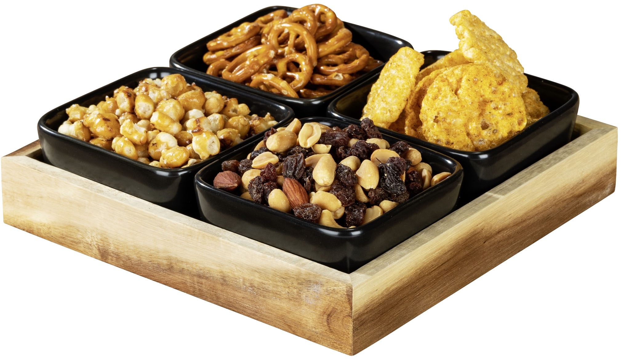 WENKO Dipschale »Modell Elo« 5 tlg. aus Massivholz günstig online kaufen