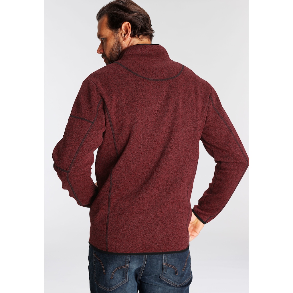 Man's World Strickfleecejacke