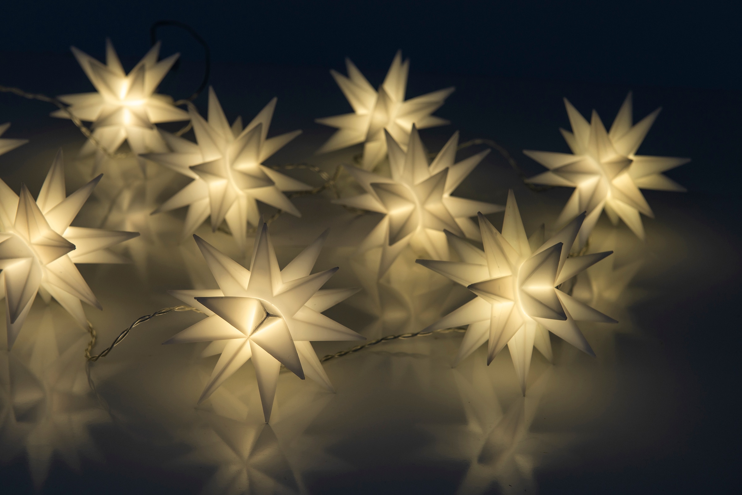3D-Stern LED-Lichterkette näve 3D-Sterne,Weihnachtsdeko kaufen »LED-Weihnachtslichterkette online aussen«,