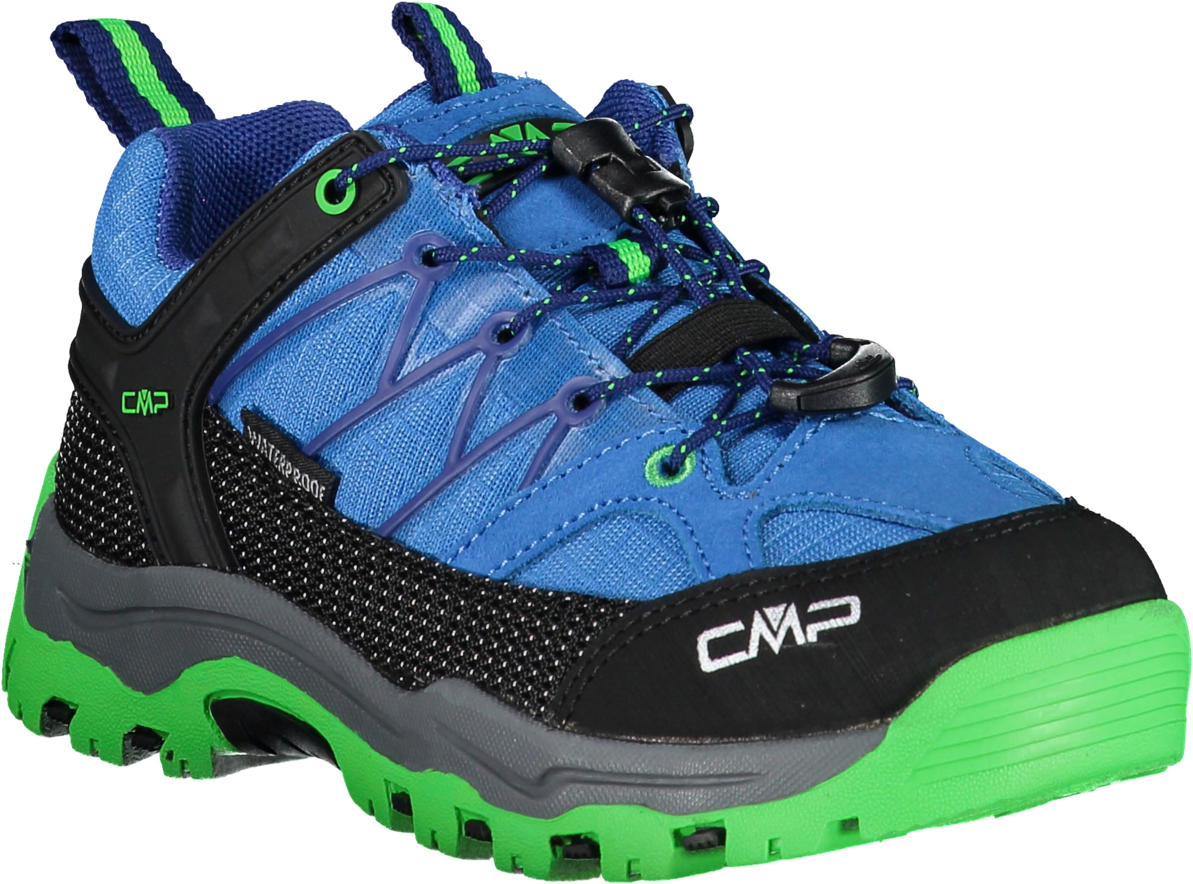 Scarpe Da Trekking CMP Rigel Low WP Per Bambini - Impermeabili E Comode, Colore Blue Gecko - Foto 11