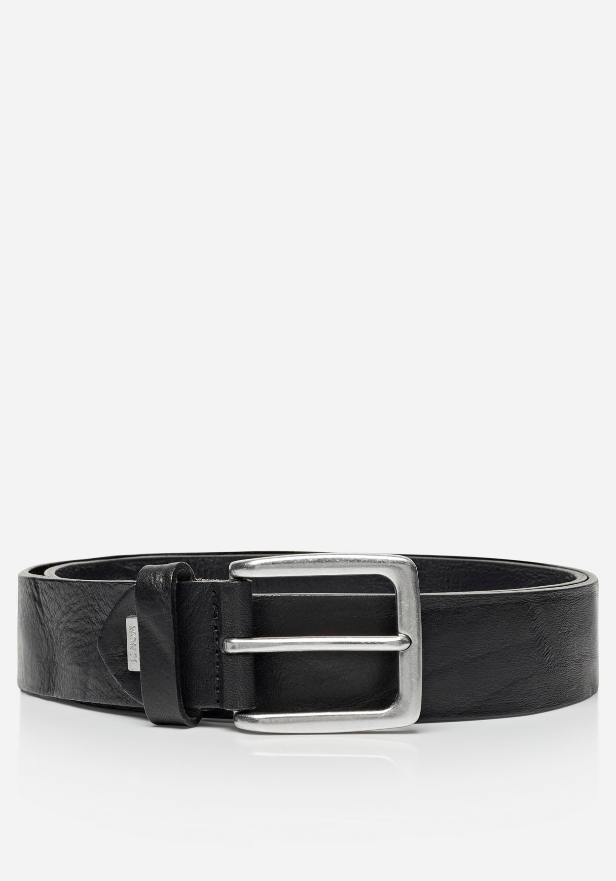 MONTI Ledergürtel »BOLOGNA«, 3,5 cm breit, Jeans-Casual, Unikat, kürzbar