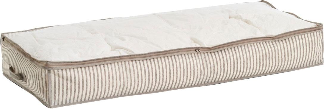 Zeller Present Aufbewahrungstasche »Stripes« Vlies, beige