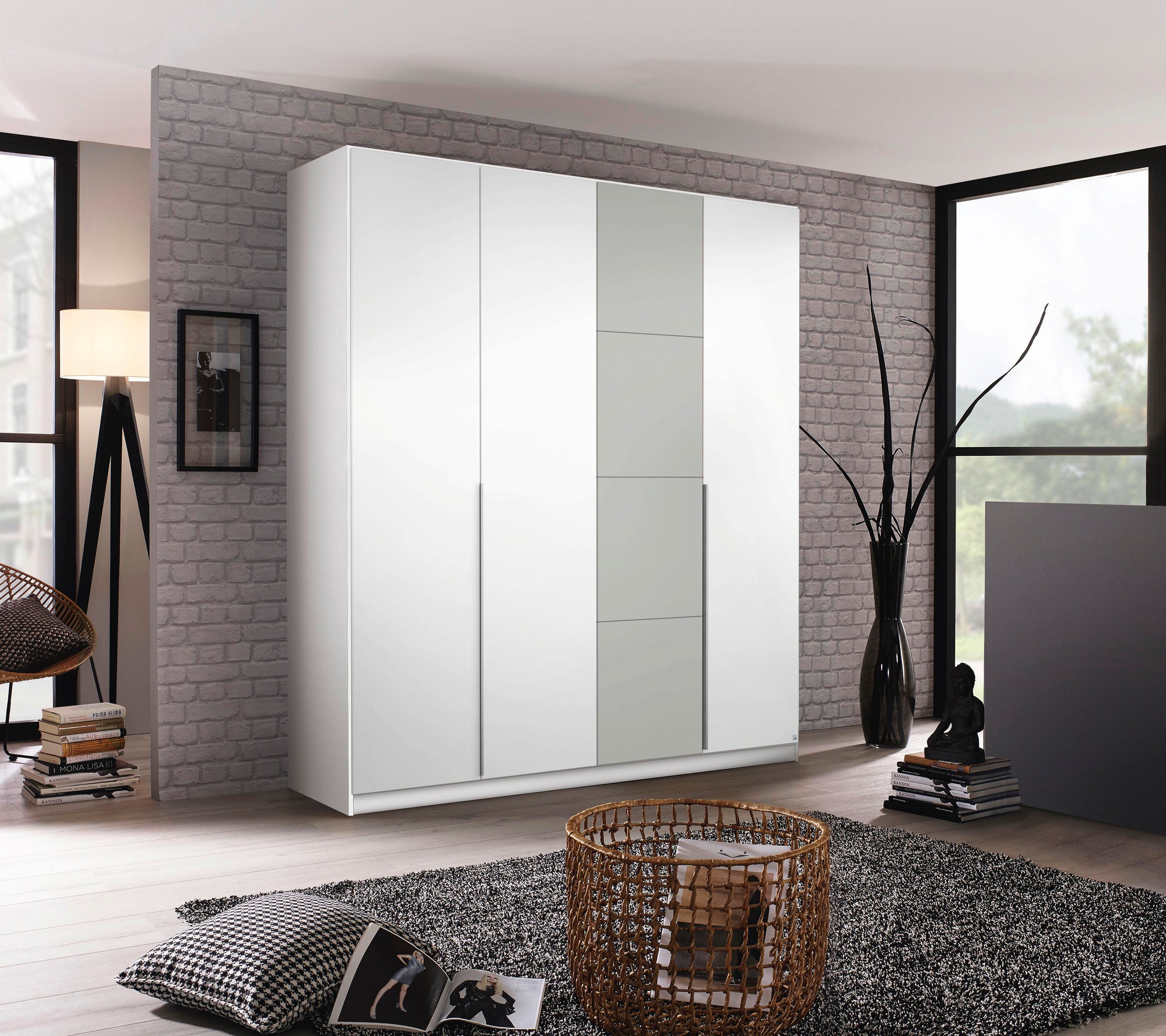 rauch Drehtürenschrank "Kleiderschrank Schrank Garderobe Wäscheschrank Schl günstig online kaufen