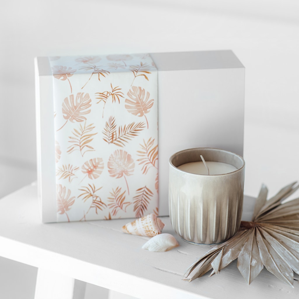 like. by Villeroy & Boch Duftkerze »Duftkerzen Beach Vibes Perlemor Home Sand ø 8,5 x 9 cm 6er Set beige«