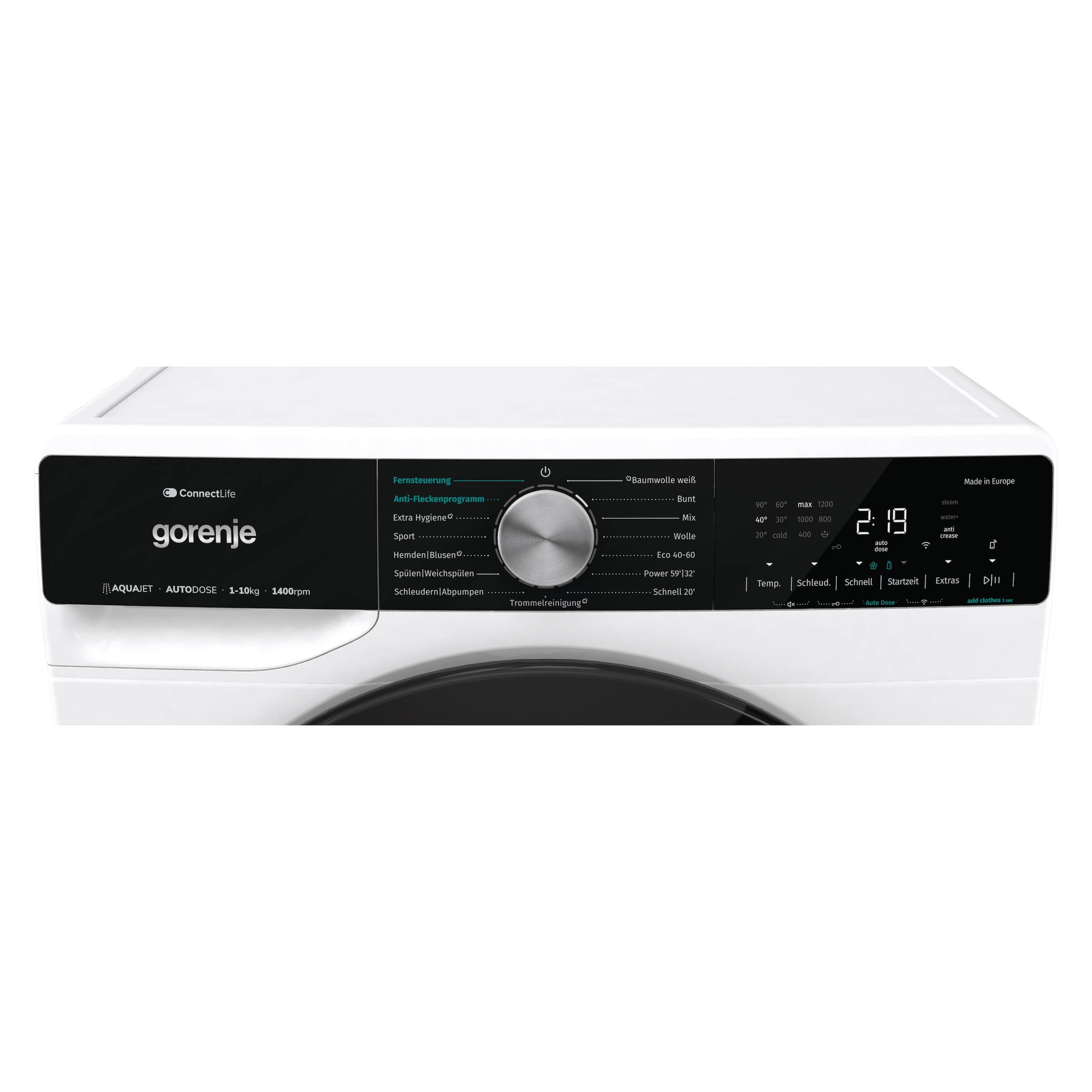 GORENJE Waschmaschine »WNS14A4ATS«, 10 kg, 1400 U/min, Energieklasse A-40%