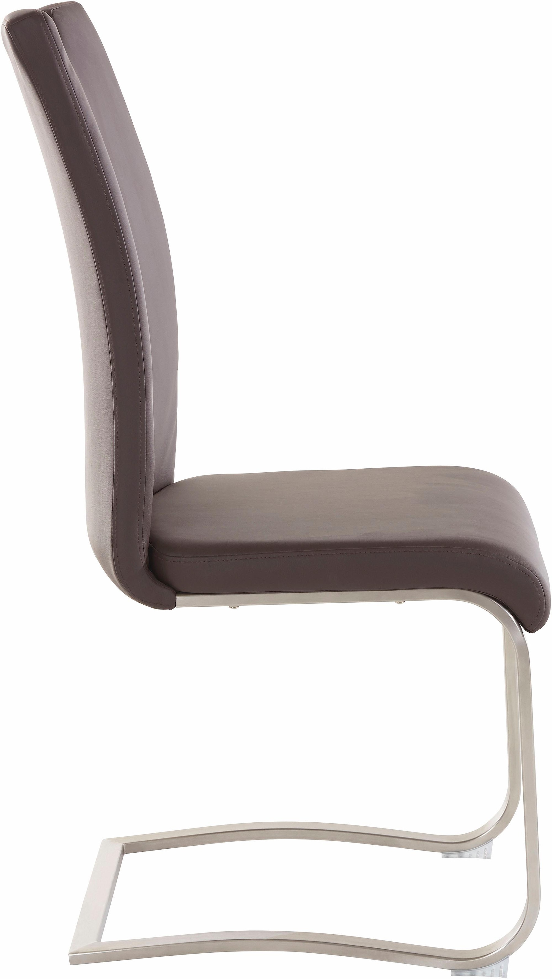 MCA furniture Freischwinger »Artos«, Rechnung belastbar 140 St., bis kaufen 2 Kunstleder, (Set), Stuhl auf Kg