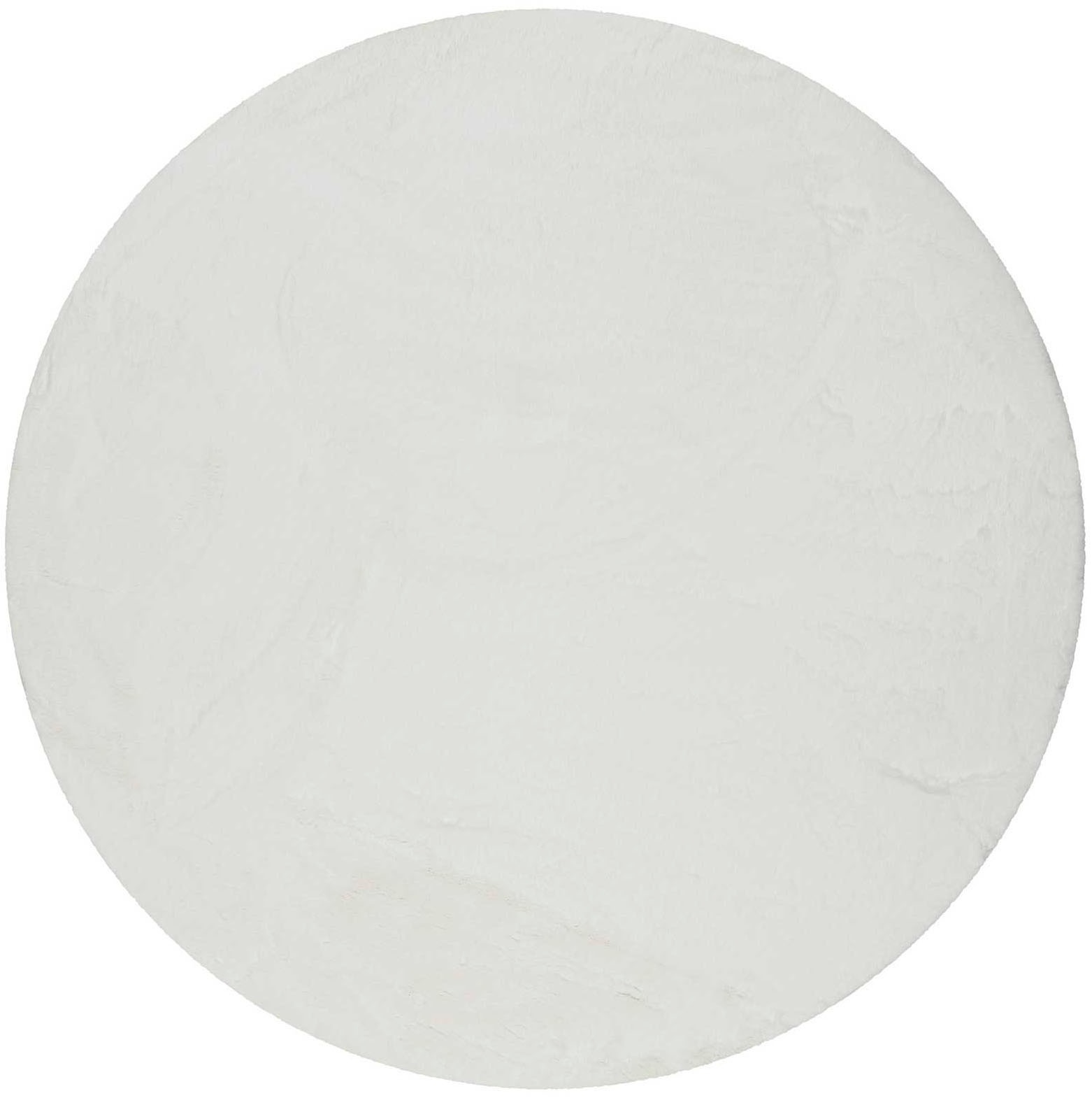 Esprit Hochflor-Teppich »Alice ESP-4377 Kunstfell«, rund, 25 mm Höhe, Kaninchenfell-Haptik, besonders weich und dicht, für alle Räume