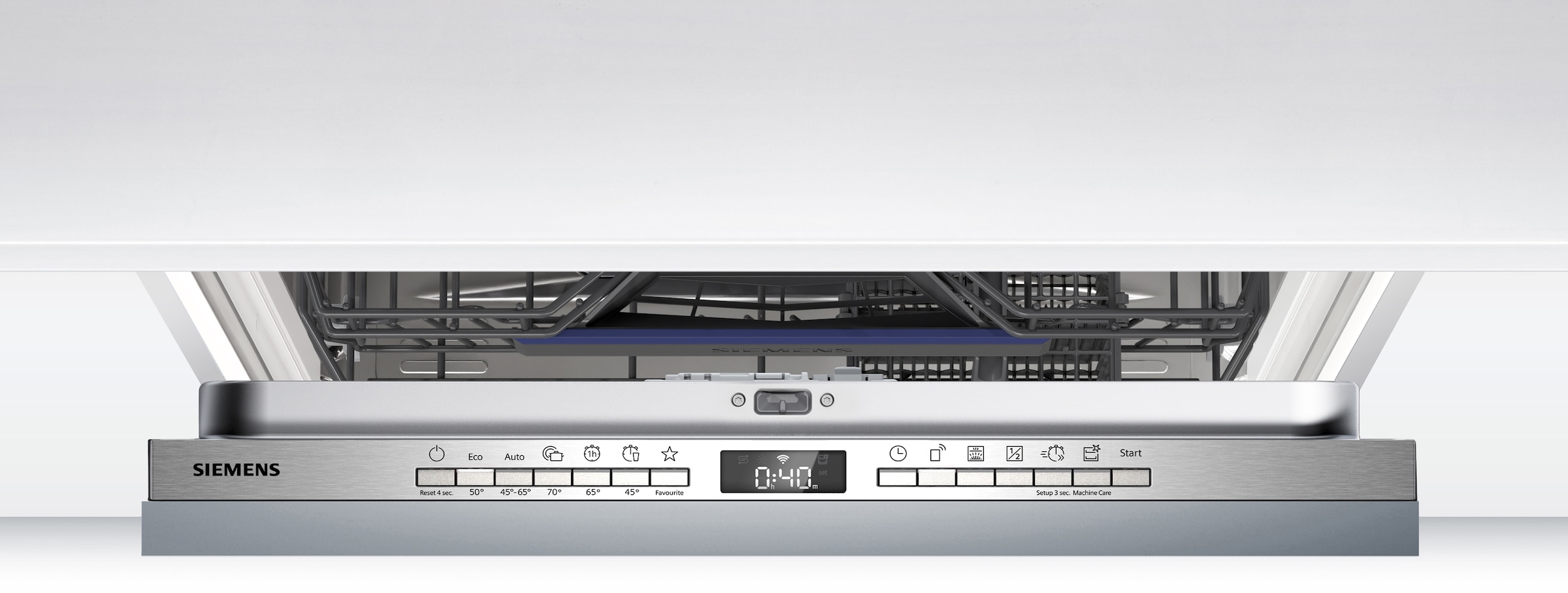 SIEMENS vollintegrierbarer Geschirrspüler iQ300 »SN63HX16AE« 13 tlg. Maßgedecke