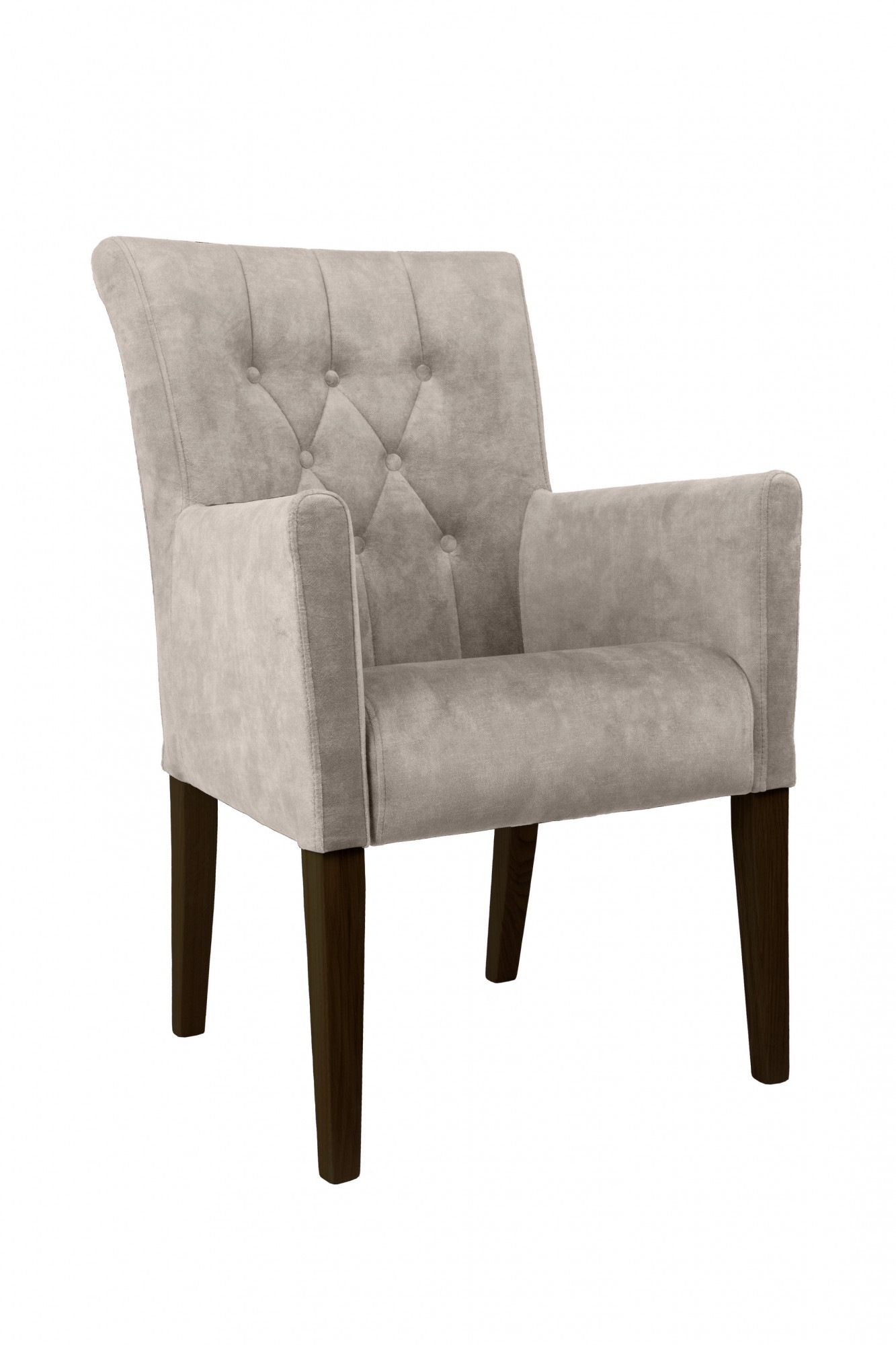 Home affaire Armlehnstuhl »Cortega Esszimmerstuhl mit Knopfheftung« () 1 St günstig online kaufen