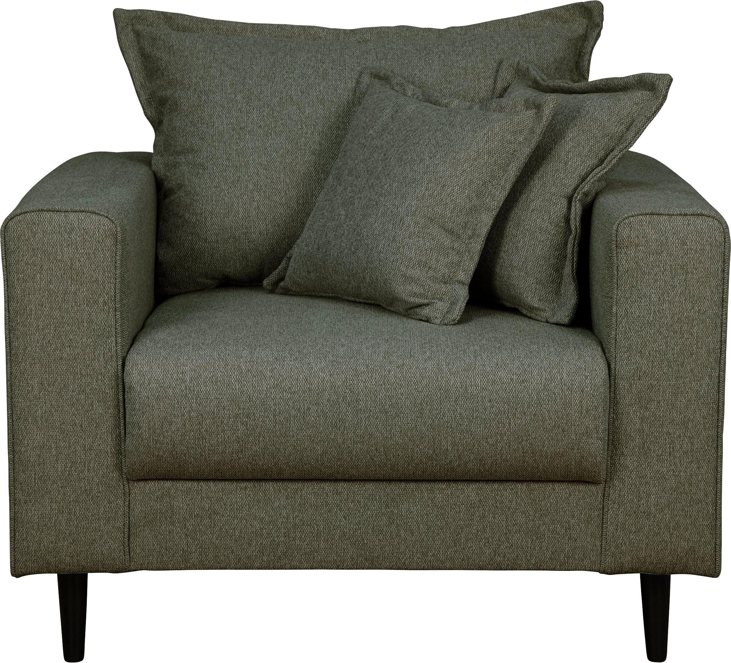 Home affaire Sessel »VEYRAS Loungesessel, Maße B/T/H: 95/84/76 cm«, mit Wel günstig online kaufen