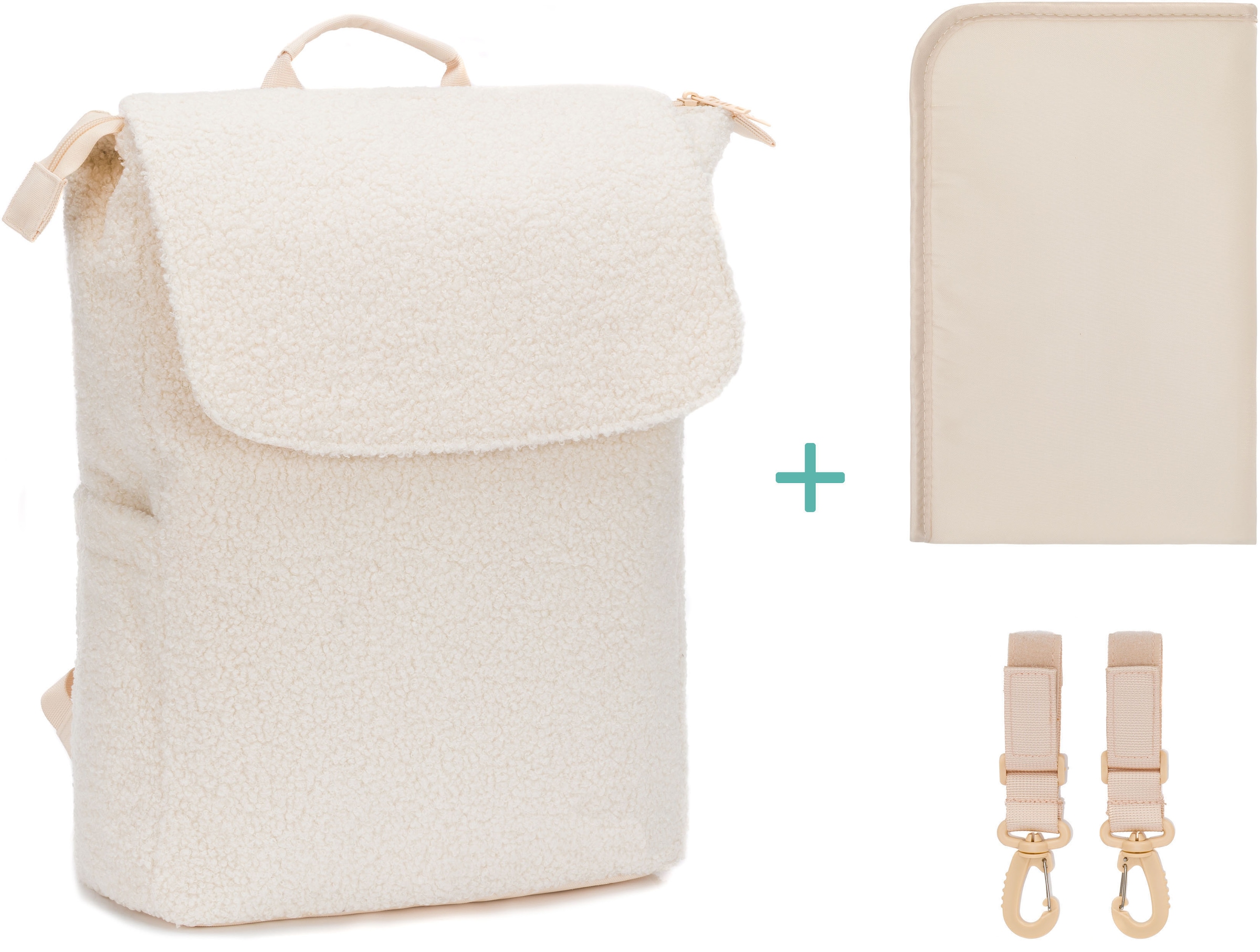 Fillikid Wickelrucksack »Teddy« inkl. Wickeltunterlage