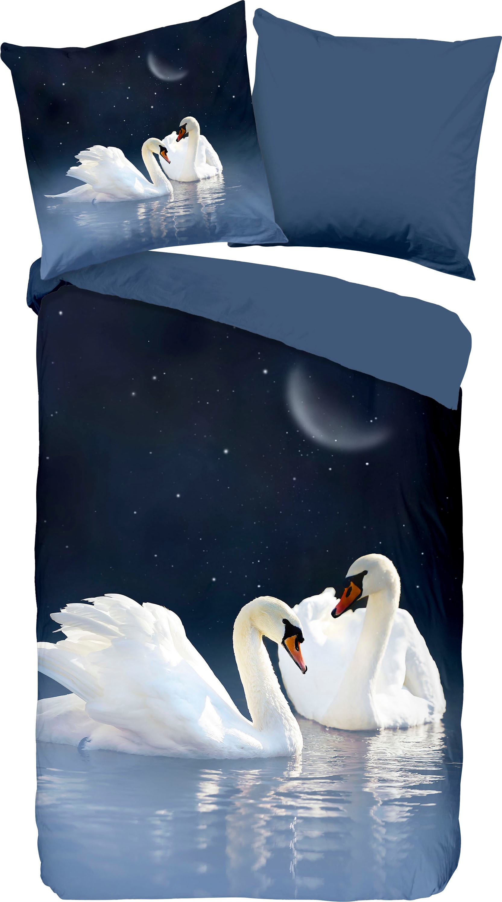 PURE luxury collection Wendebettwäsche »Share« 2 Stk. tlg. Mikrofaser, 135x günstig online kaufen