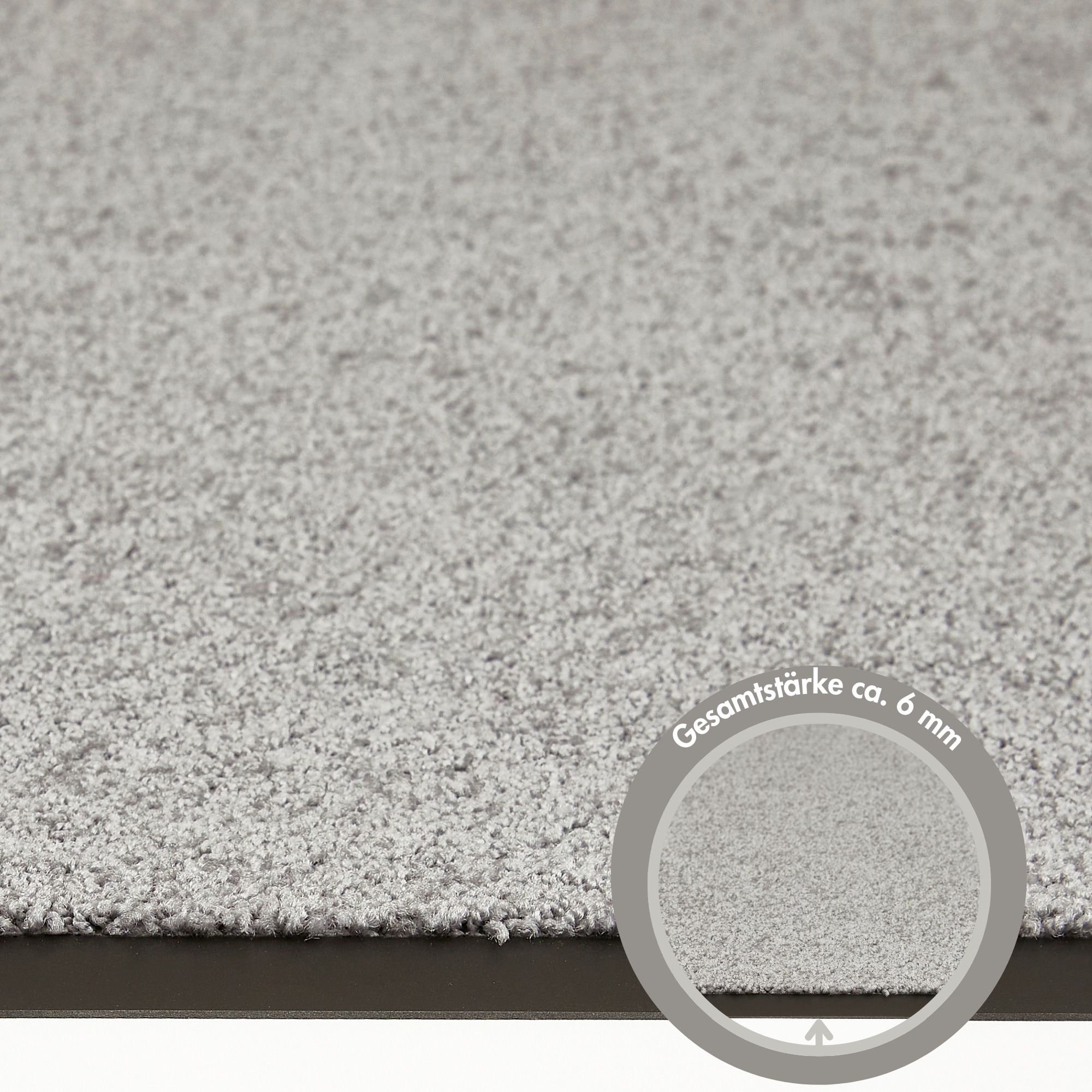 Andiamo Fußmatte »Verdi, Made in Netherlands«, rechteckig, 6 mm Höhe, Schmutzfangmatte, auch für überdachten Außenbereich geeignet, waschbar