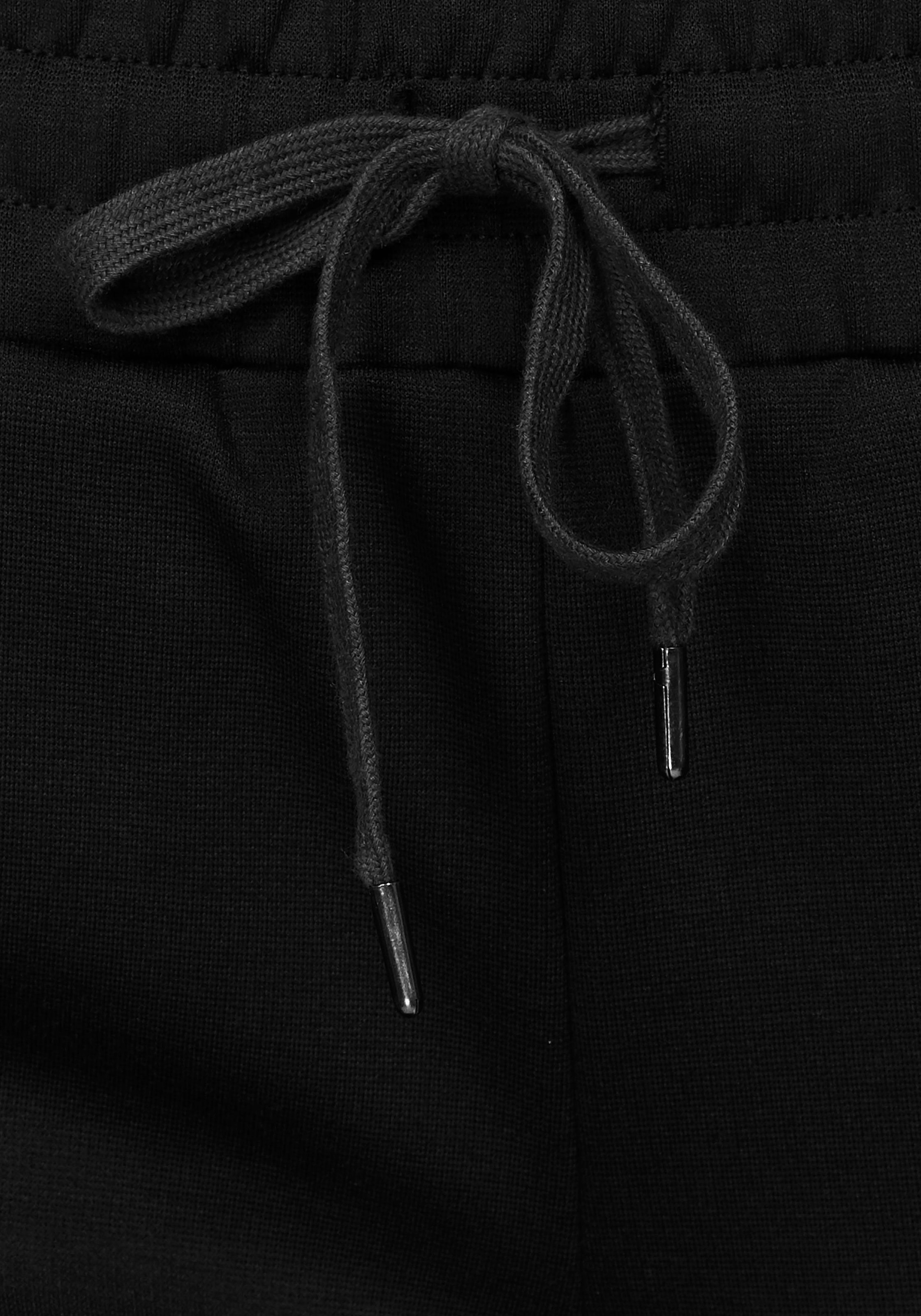 Bench. Loungewear Relaxhose  mit schmalem Bein und Zipper am Saum, Loungewear, Loungeanzug