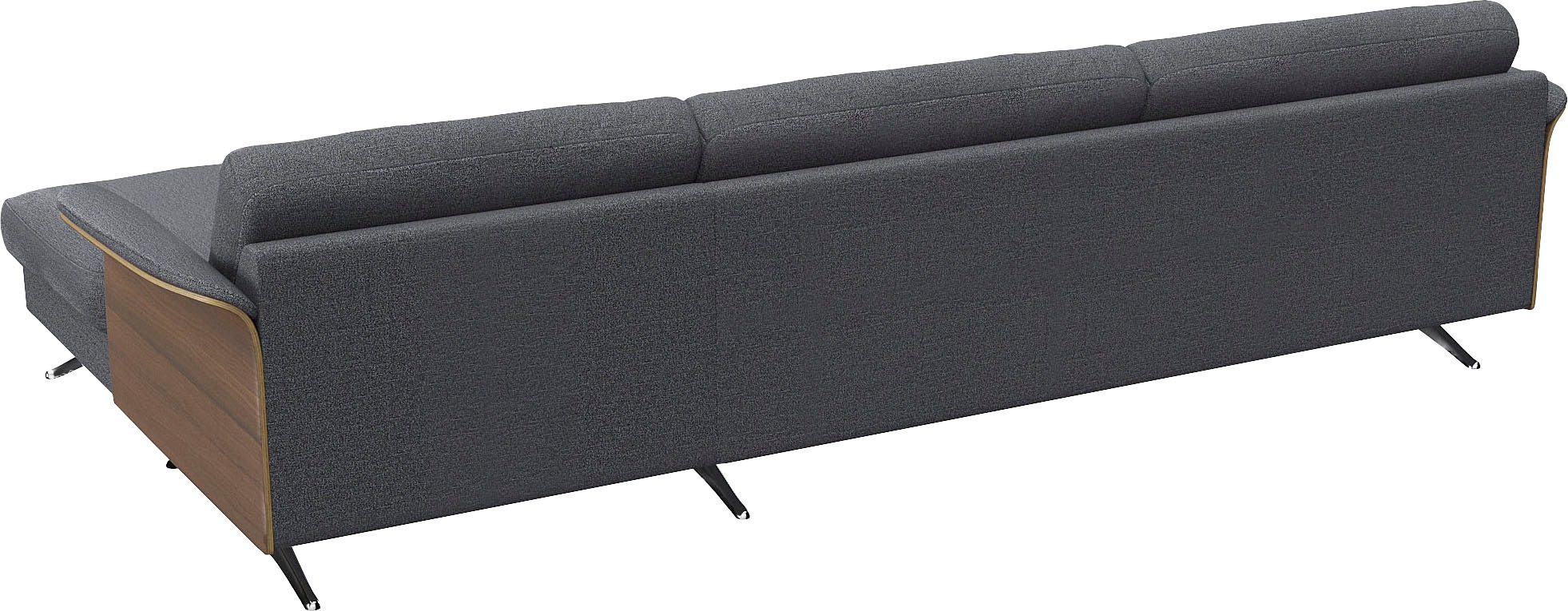 FLEXLUX Ecksofa »Glow Designsofa, bequem und komfortabel durch hochwertigen Sitzaufbau«, L-Form, Modernes skandinavisches Design