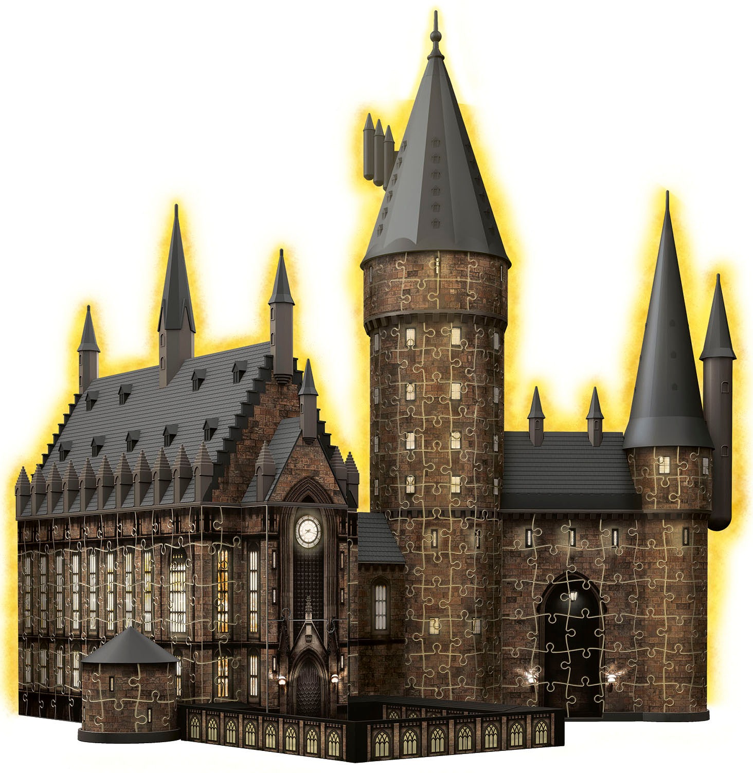 Ravensburger 3D-Puzzle »Hogwarts Schloss - Die Große Halle - Night Edition«, Made in Europe