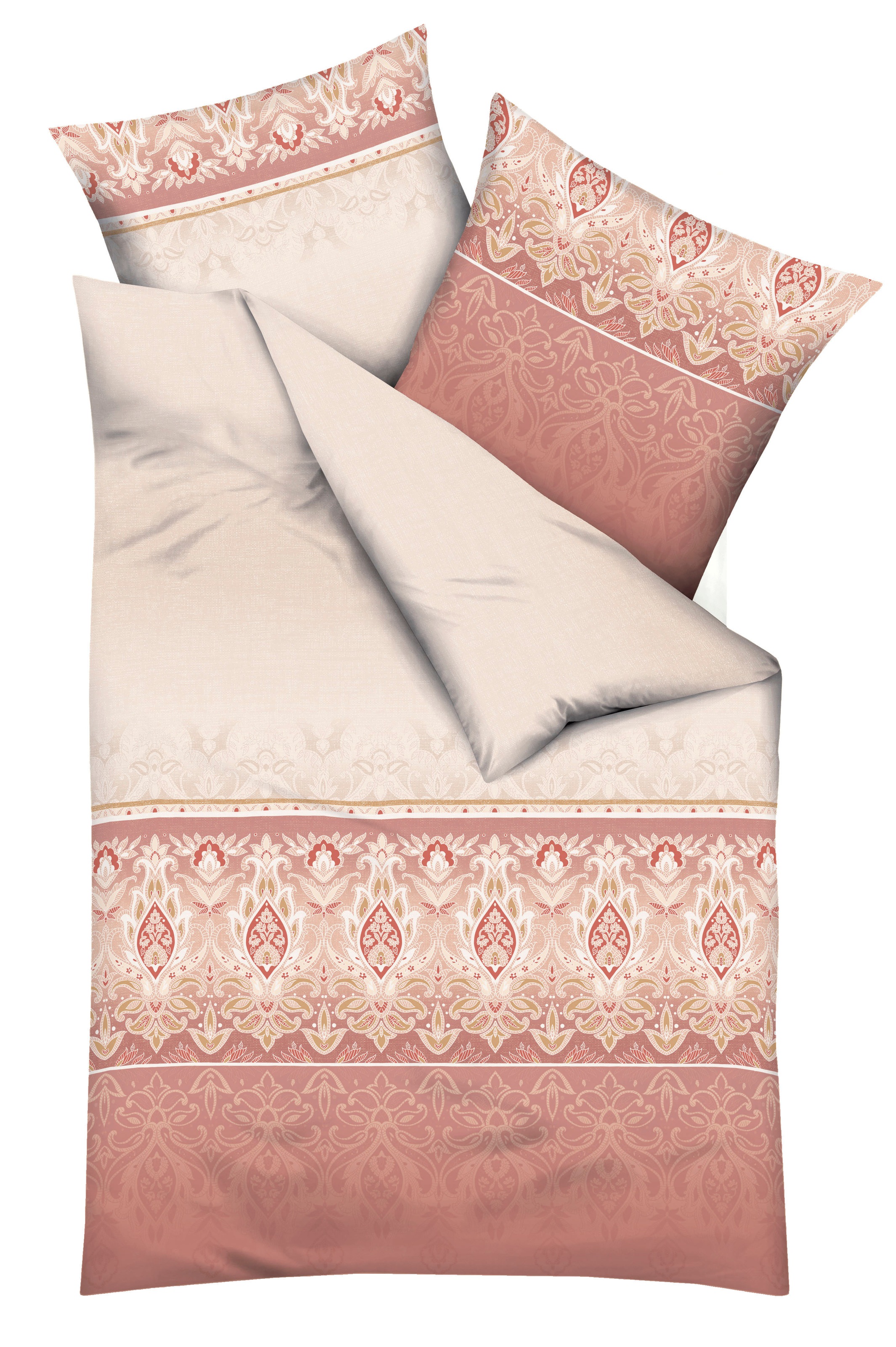 Kaeppel Bettwäsche »Deluxe« 2 Stk. tlg. Paisleymuster günstig online kaufen