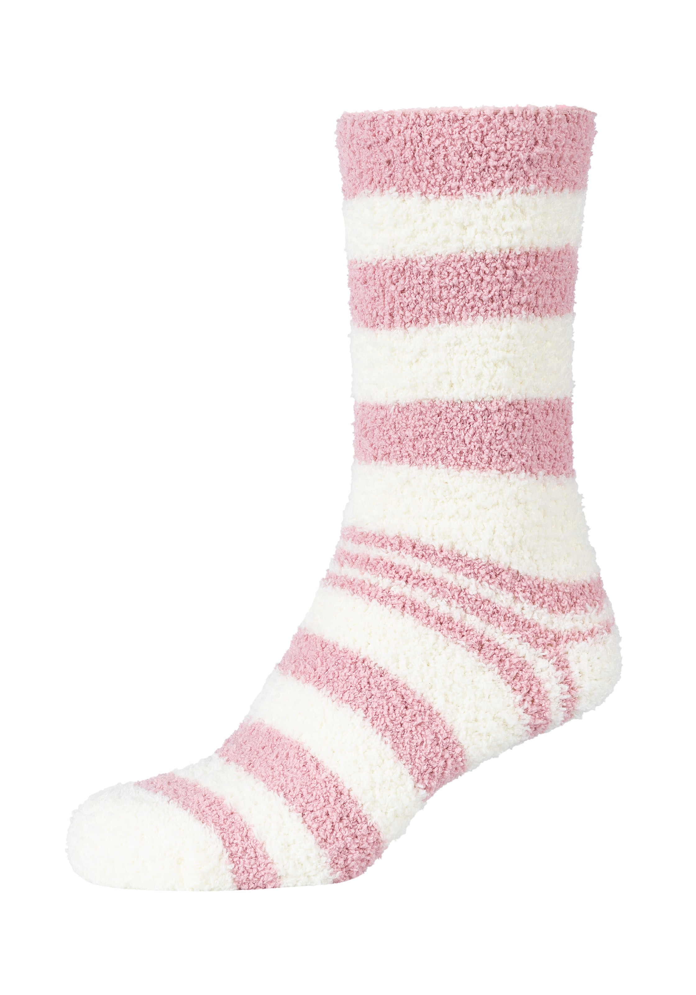 Camano Kuschelsocken »warm & cozy« 3 Stk. tlg. gestreift, gemustert, weich, wärmend