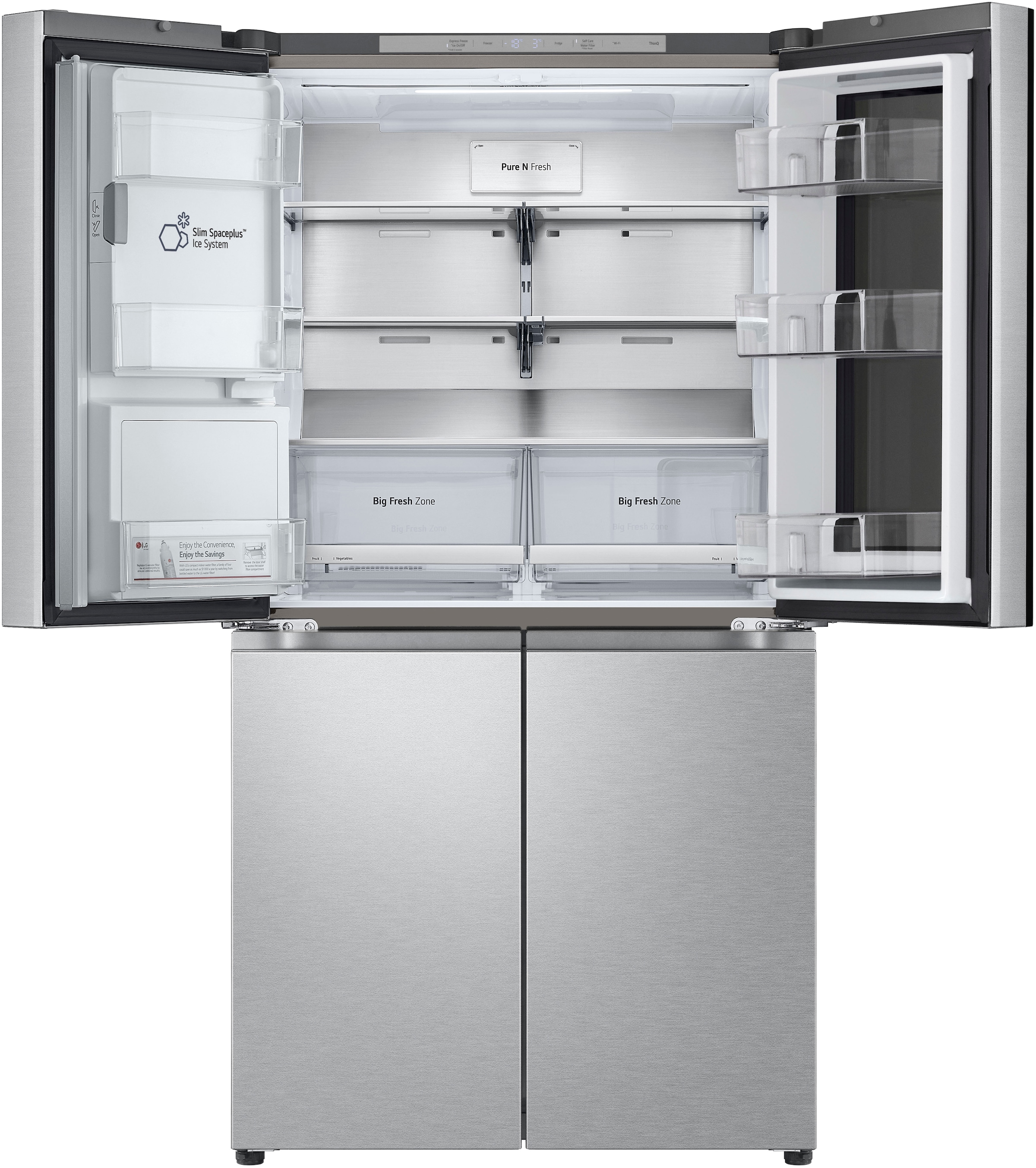 LG Multi Door »GMG960MBJE«, InstaView® Multi-Door