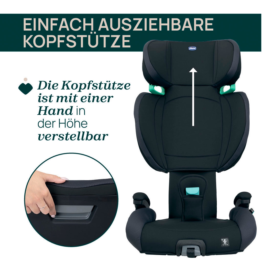 Chicco Autokindersitz »Quizy i-Size«, (100-150 cm)