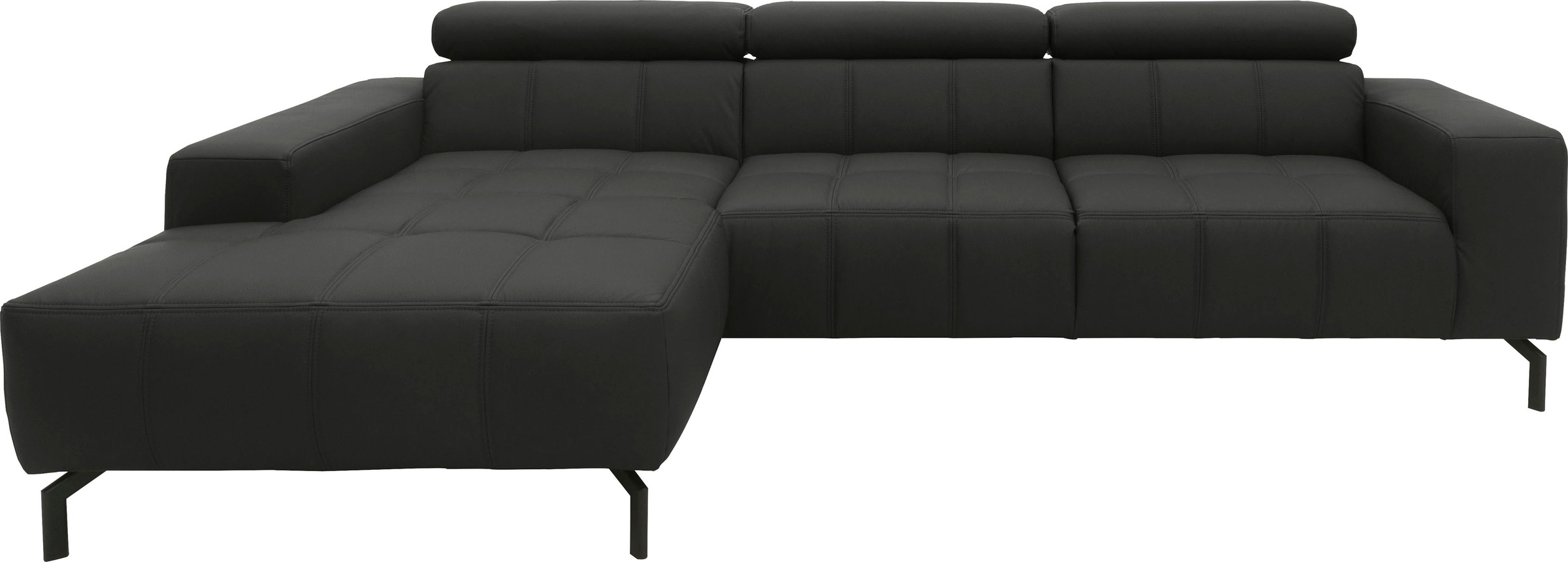 DOMO collection Ecksofa »Cunelli tolle Sitznähte als Designelement, fester günstig online kaufen