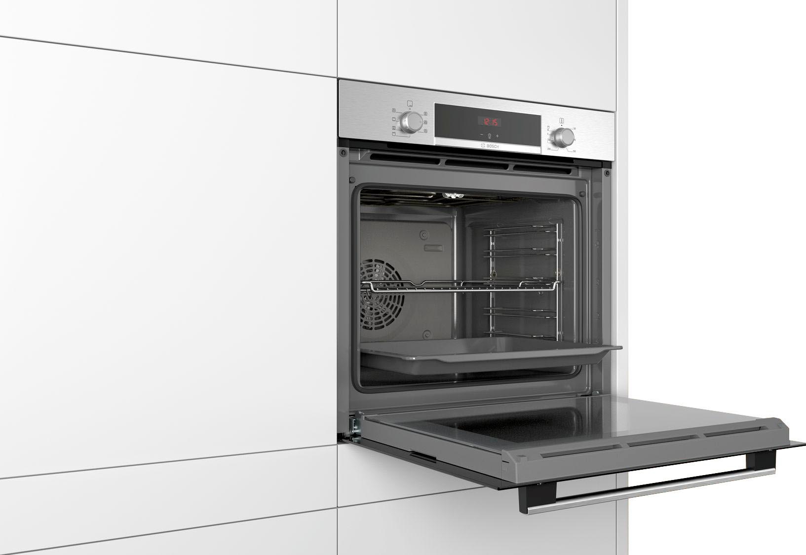10. Bild von BOSCH Einbaubackofen 4 »HBA533BS1«, mit Teleskopauszug nachrüstbar, ecoClean Direct
