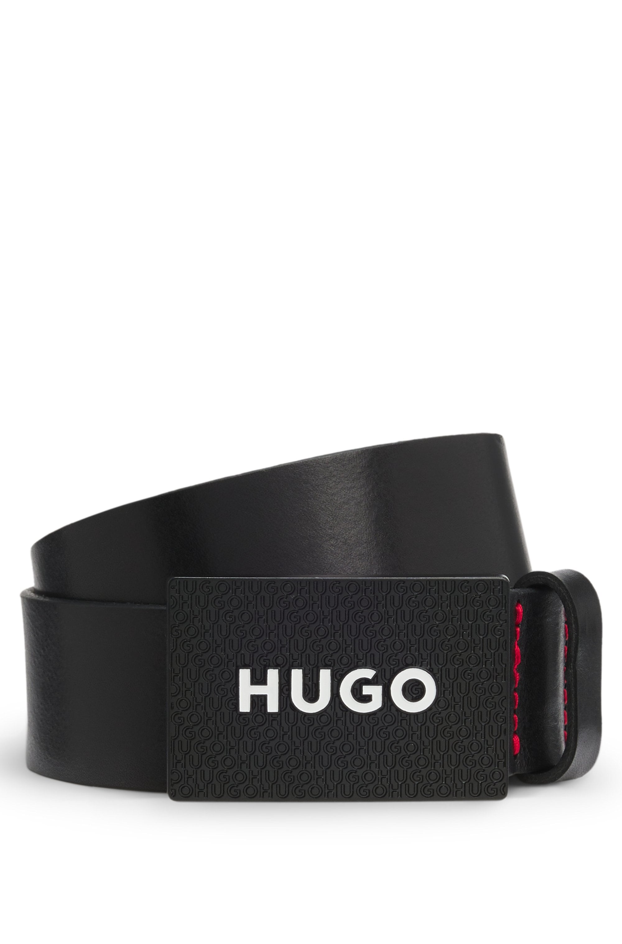 HUGO Ledergürtel »Gilao-Z_Sz35«, mit BOSS Schriftzug