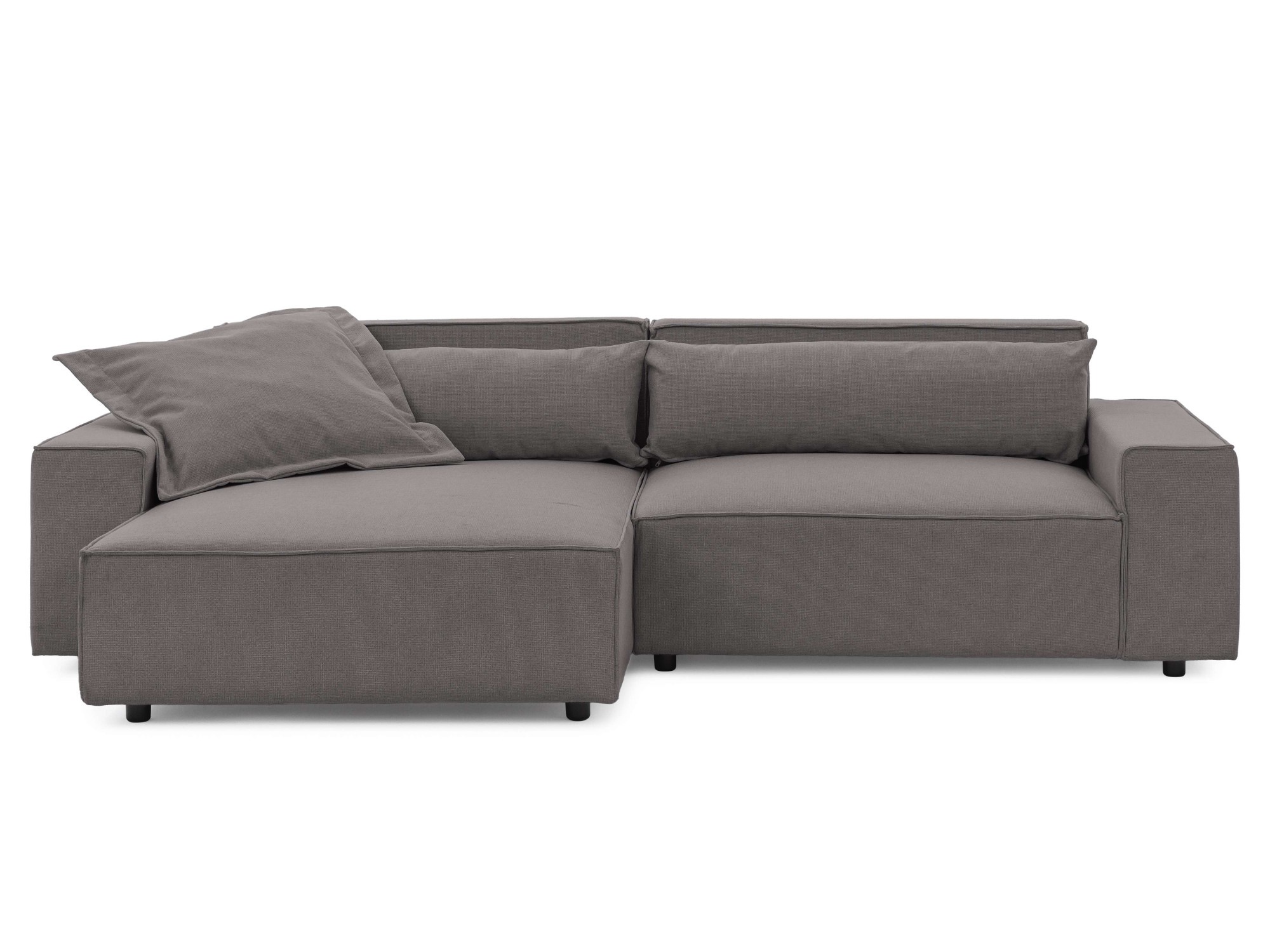 OTTO home Ecksofa »KINLEE Design-Sofa mit Recamiere rechts/links, Maße B/T/ günstig online kaufen