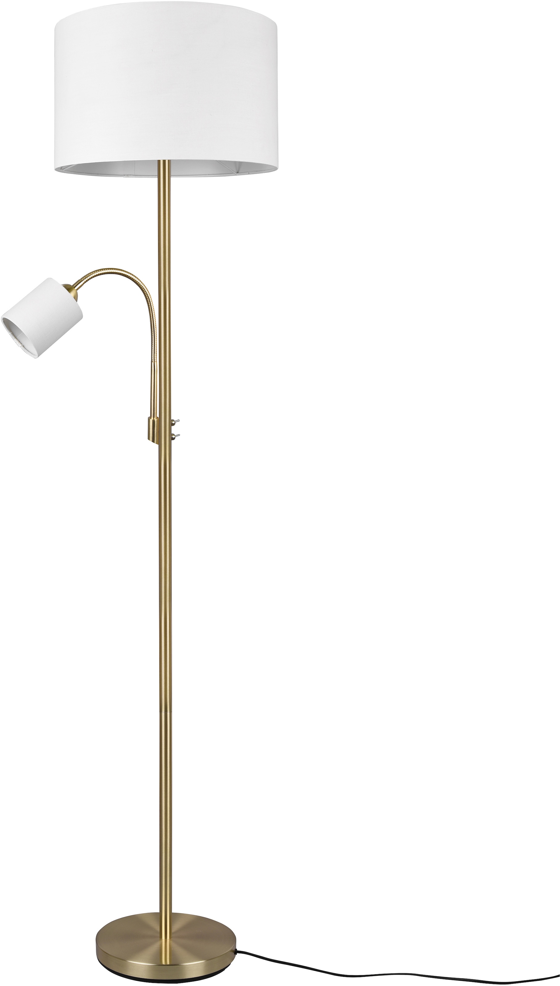 getrennt Stehlampe TRIO 2 Leuchten flexibel flammig-flammig, bestellen mit einstellbarer schaltbar »Hotel«, online Leseleuchte,
