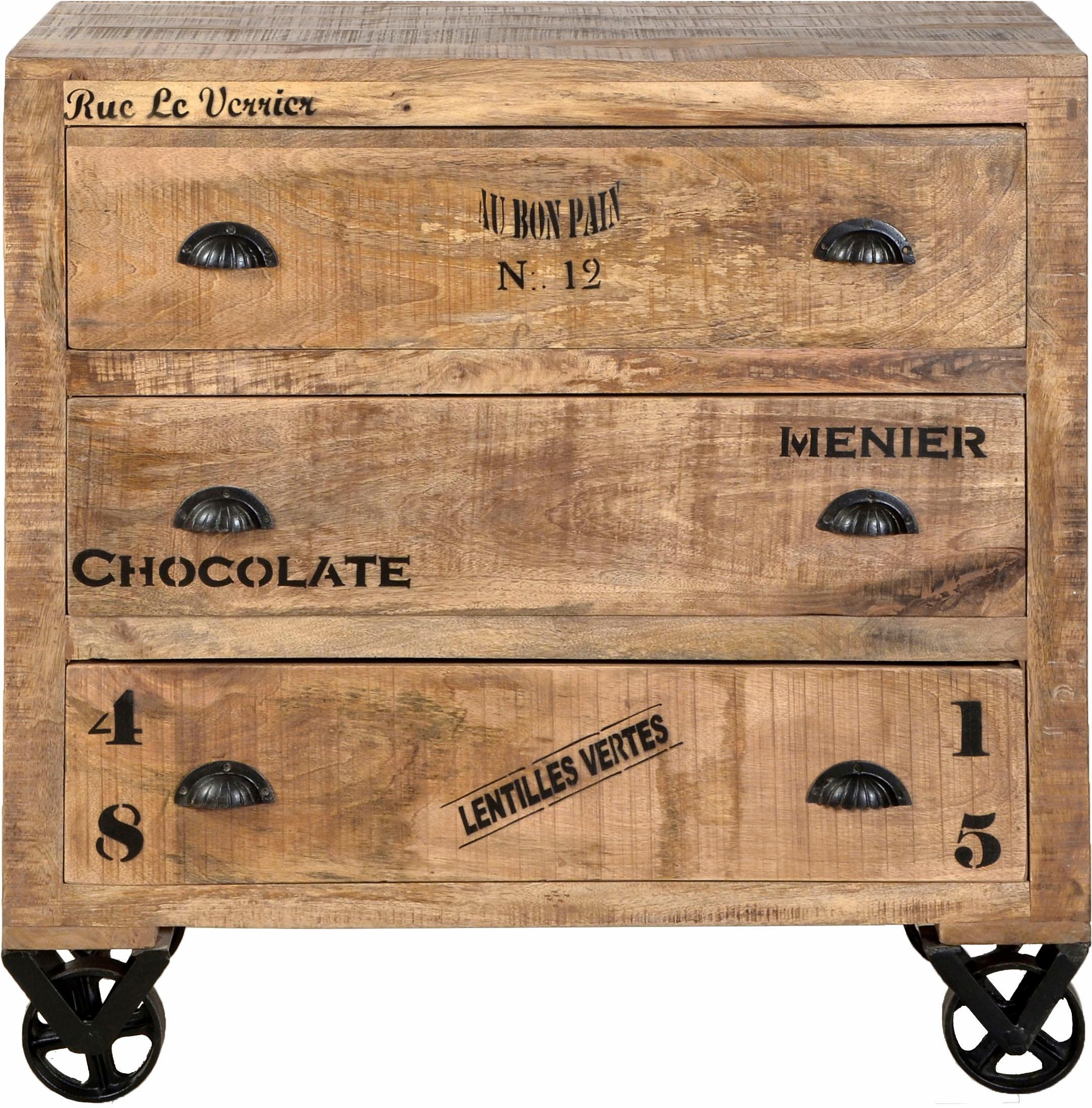 SIT Kommode »Rustic«, Breite 90 cm, Shabby Chic, Vintage günstig online kaufen